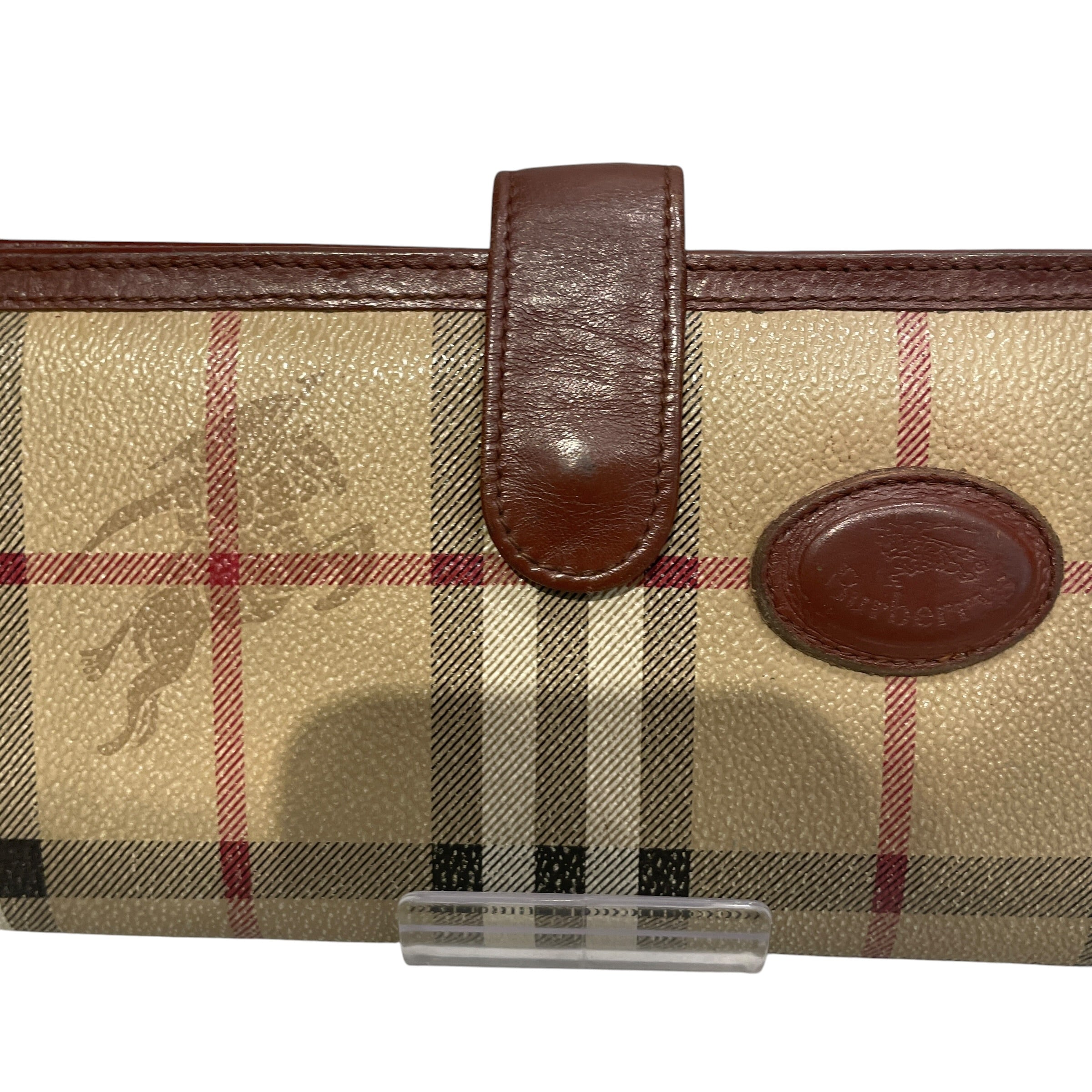 BURBERRYS/Wallet/Plaid/Leather/BEG/L's/VINTAGE NOVA CHECK view 2