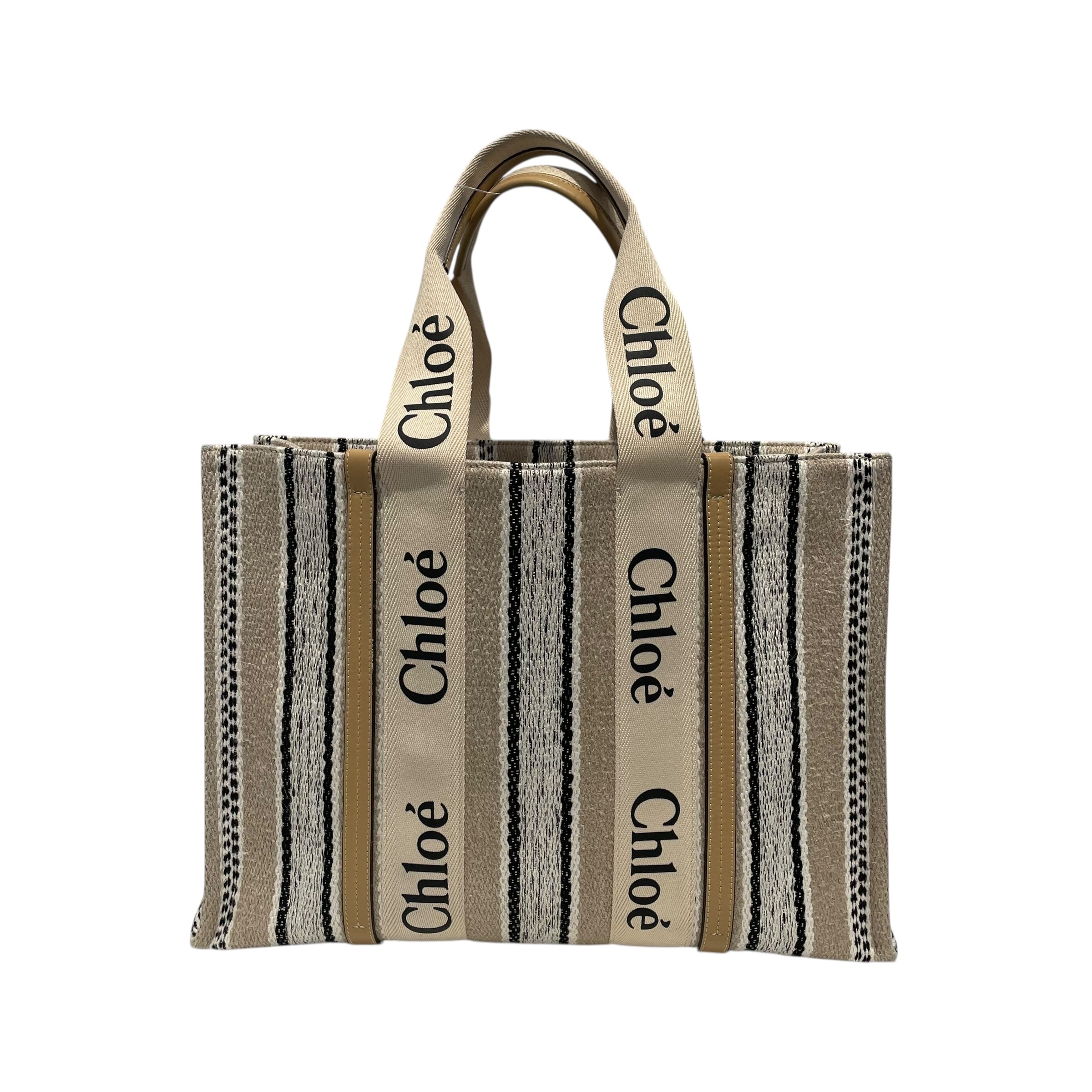 Chloe/Bag/Cotton/BEG/ view 2