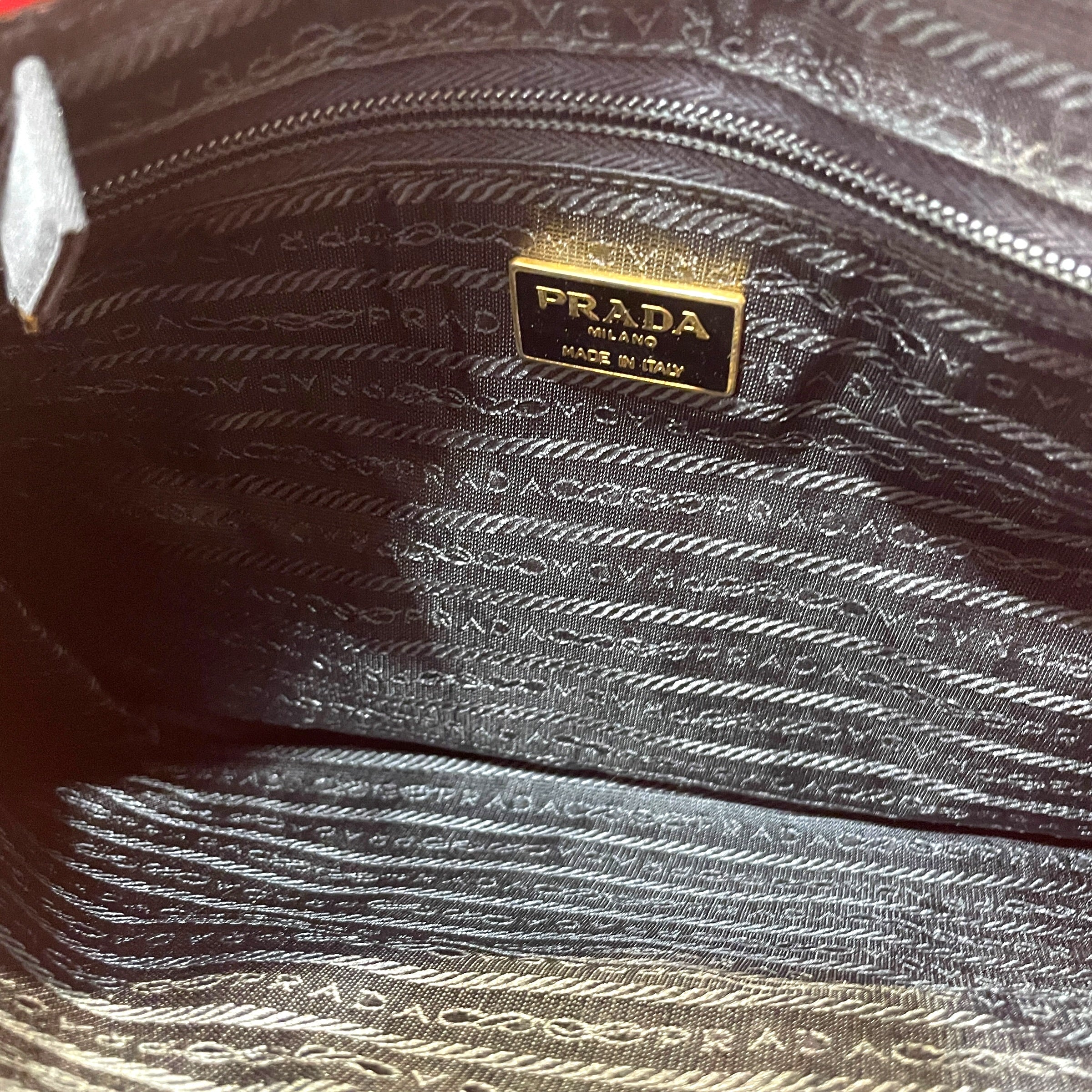 PRADA/Bag/Nylon/RED/Nylon Sholder Bag view 4