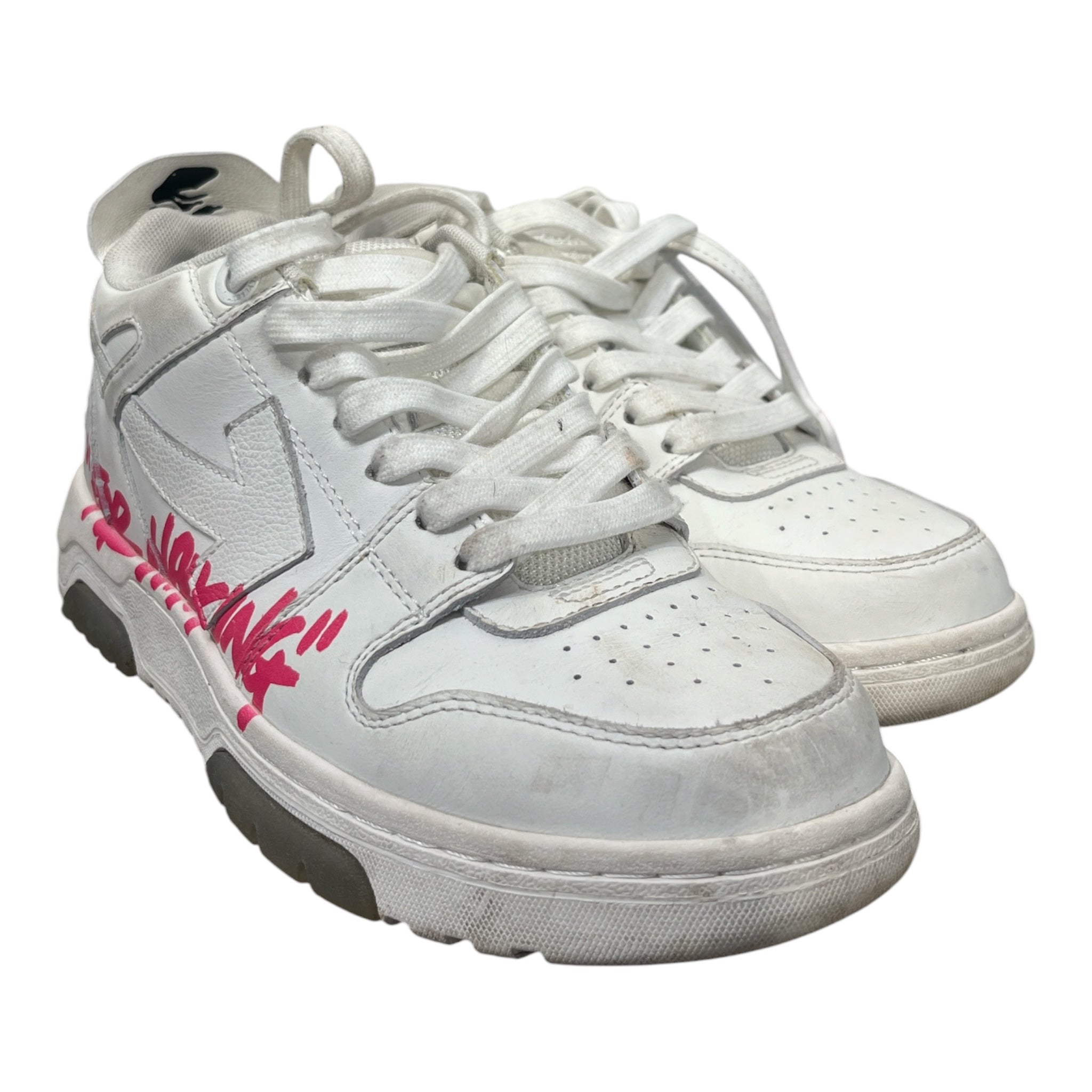 OFF-WHITE/Low-Sneakers/EU 37/Leather/WHT/"FOR WALKING" view 1