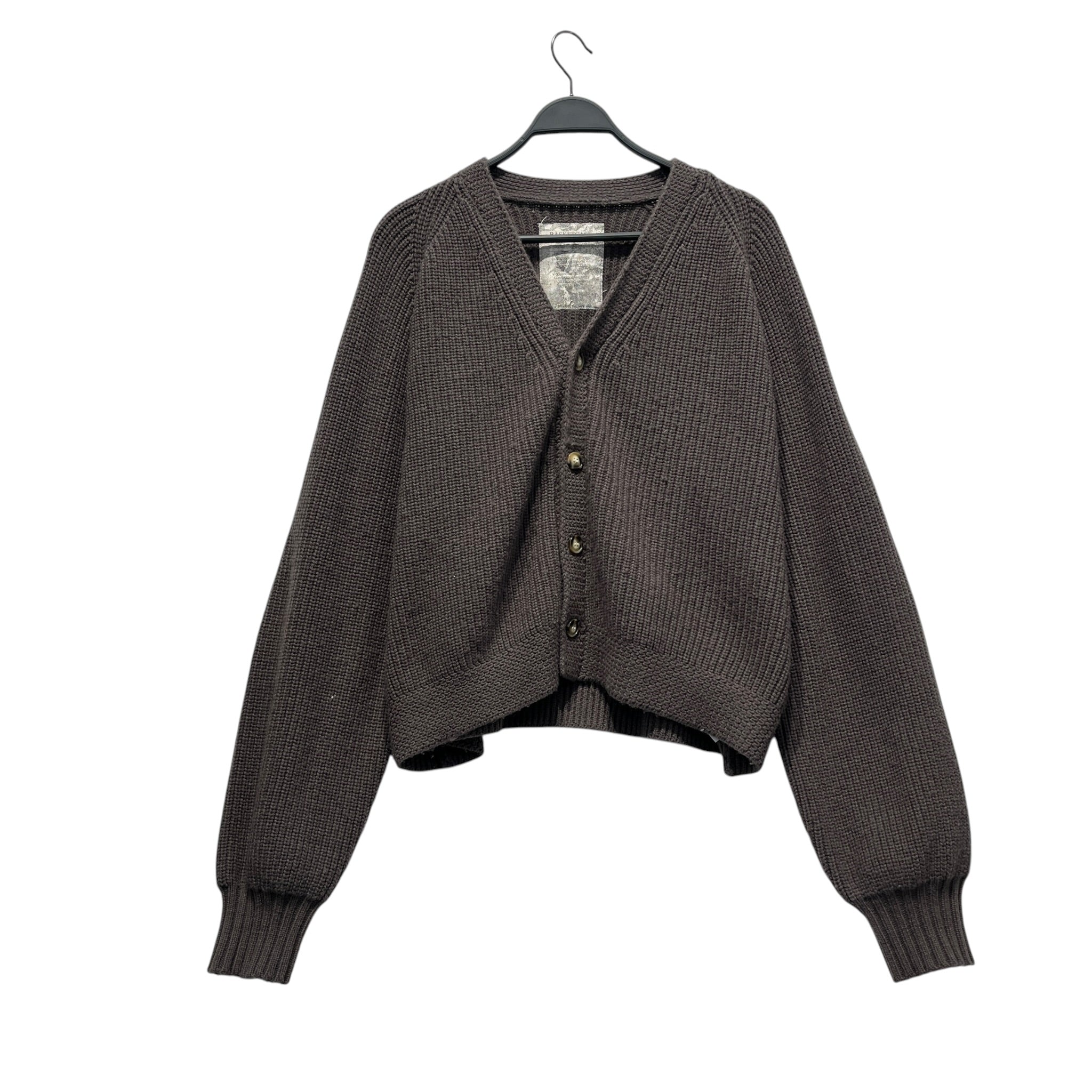 basketcase gallery/Cardigan/L/Wool/BRW/Hench Knit Cardigan Brown view 2