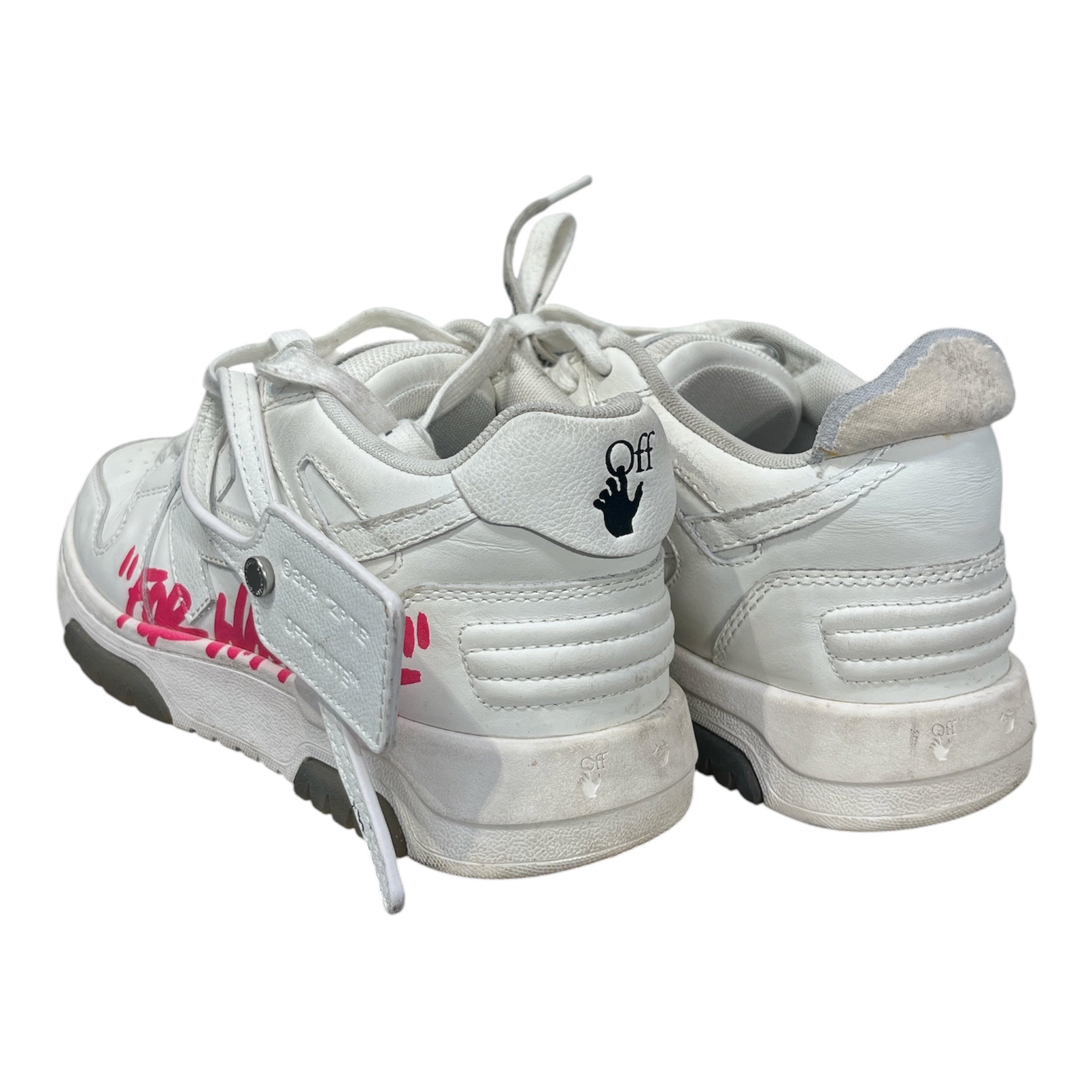 OFF-WHITE/Low-Sneakers/EU 37/Leather/WHT/"FOR WALKING" view 2