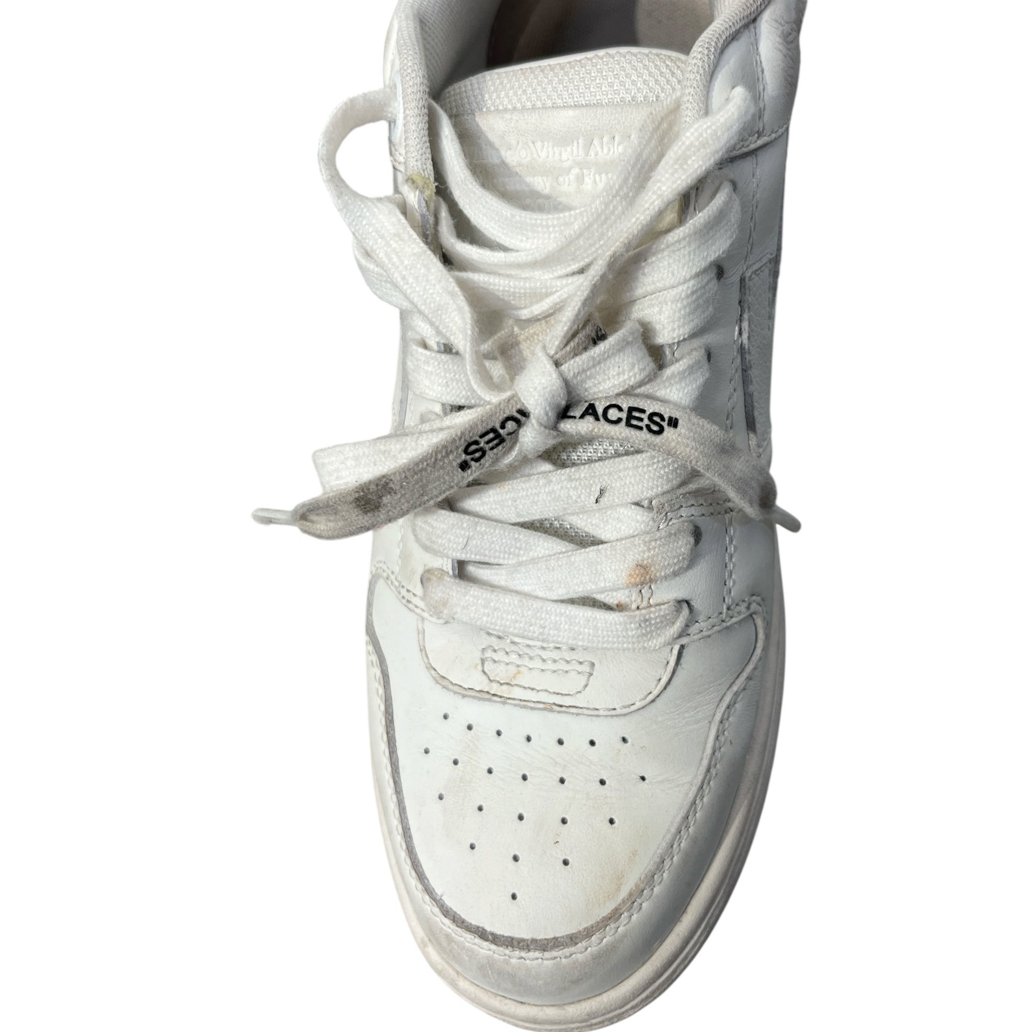 OFF-WHITE/Low-Sneakers/EU 37/Leather/WHT/"FOR WALKING" view 4