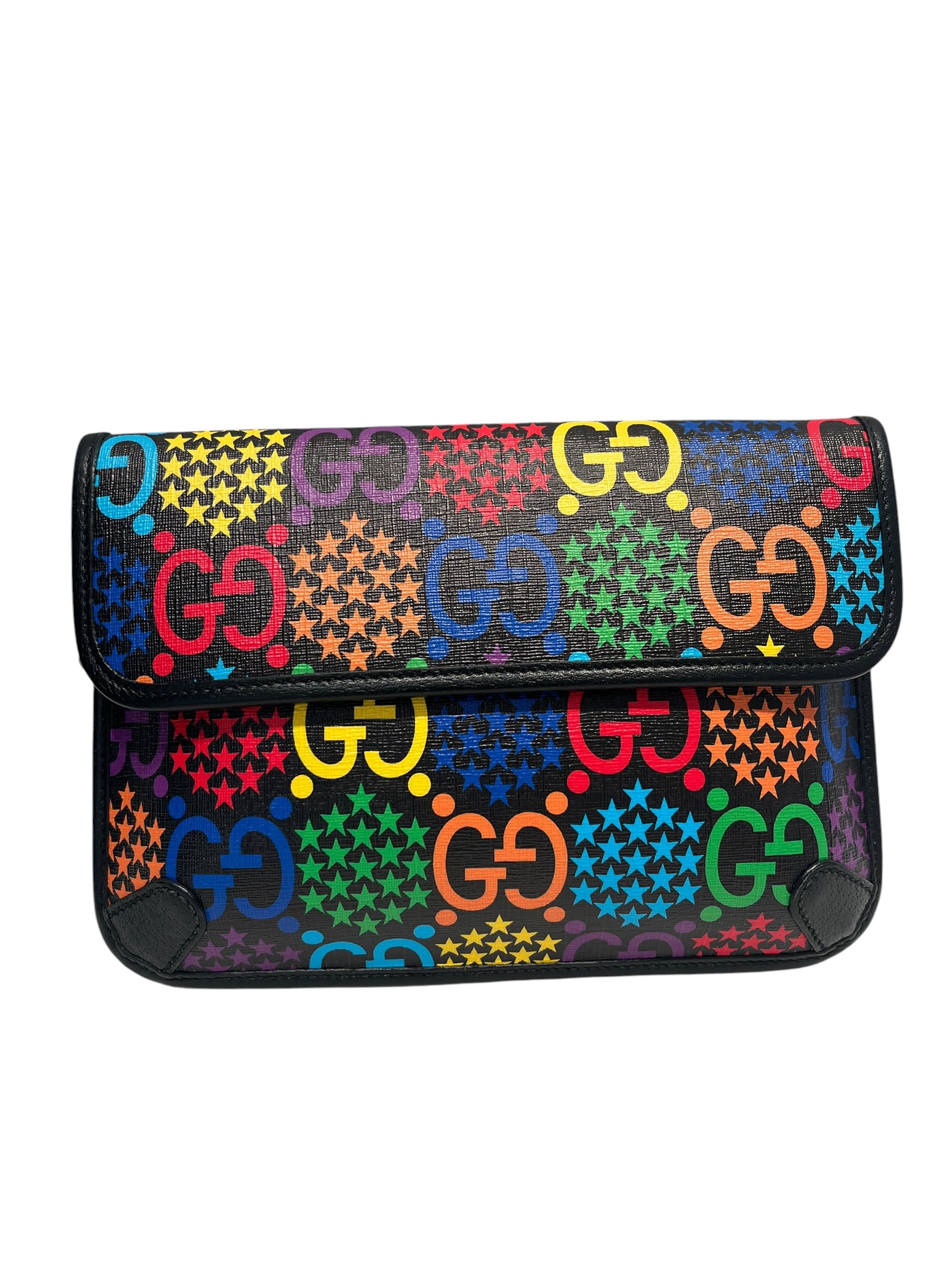 GUCCI/Fanny Pack/Monogram/Leather/MLT/PSYCHADELICBELTBAG view 1