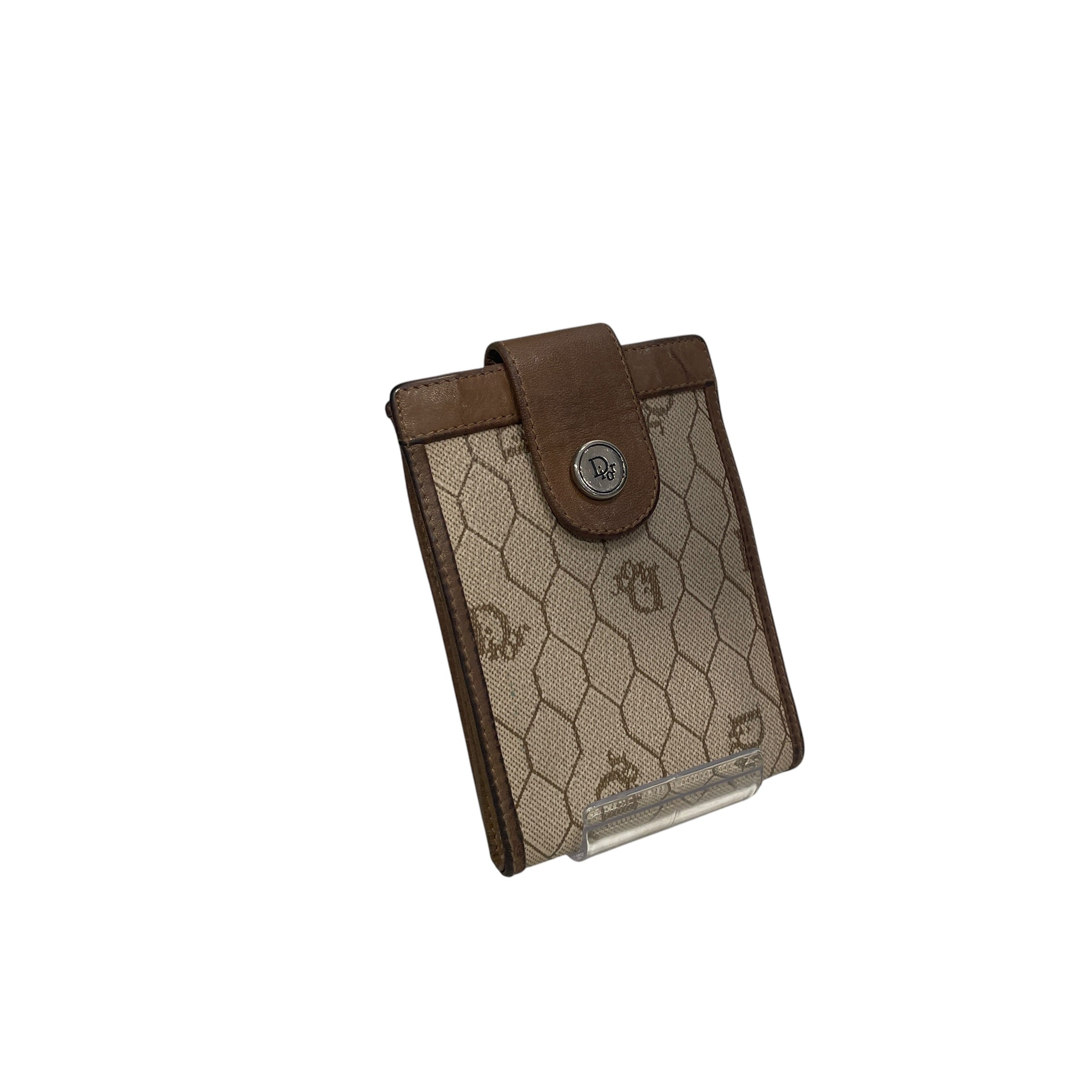 Christian Dior/Wallet/Monogram/Leather/BEG/L's/VINTAGE SADDLE view 1