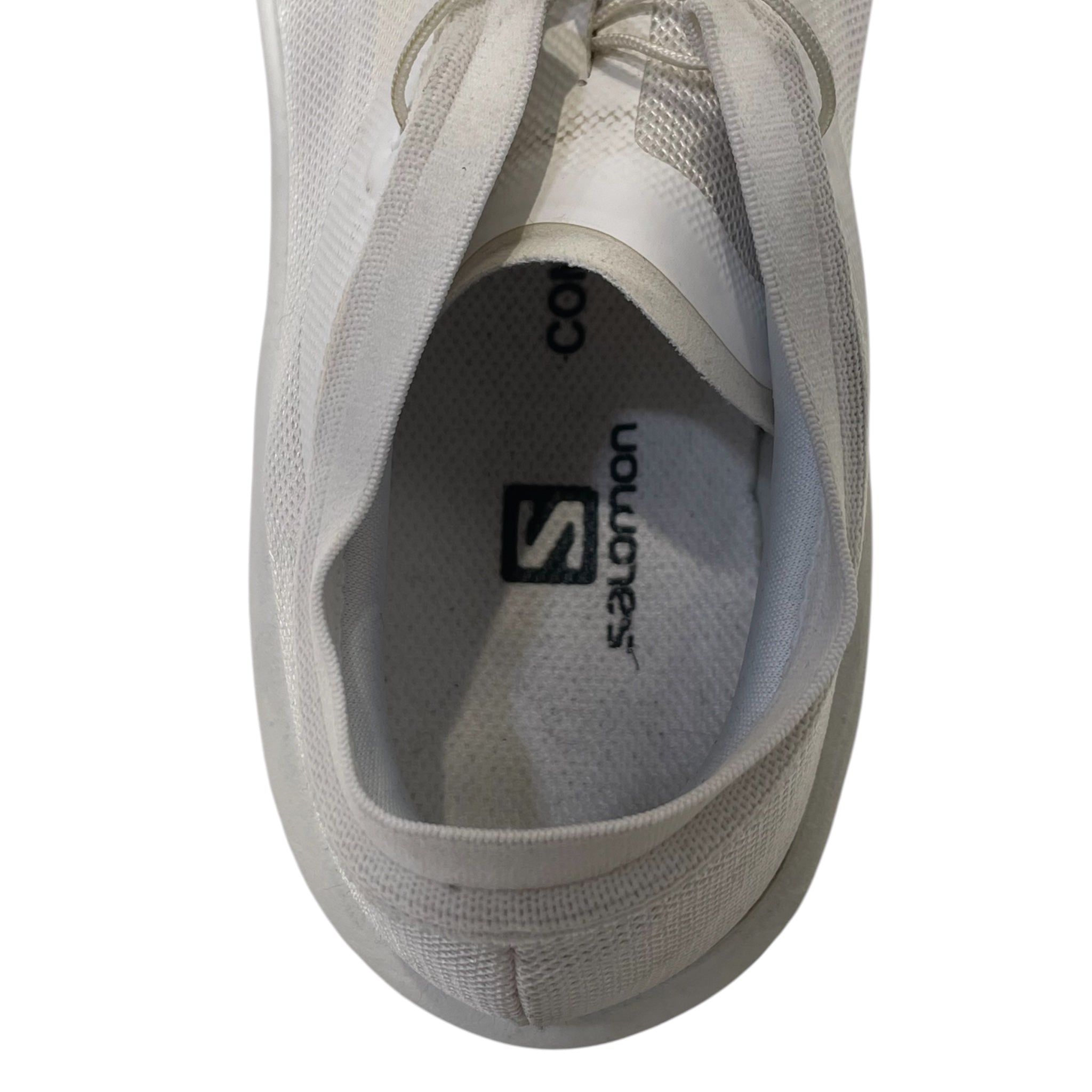 salomon/COMME des GARCONS/Low-Sneakers/US 6.5/Polyester/WHT/PLATFORM SNEAKERS view 3