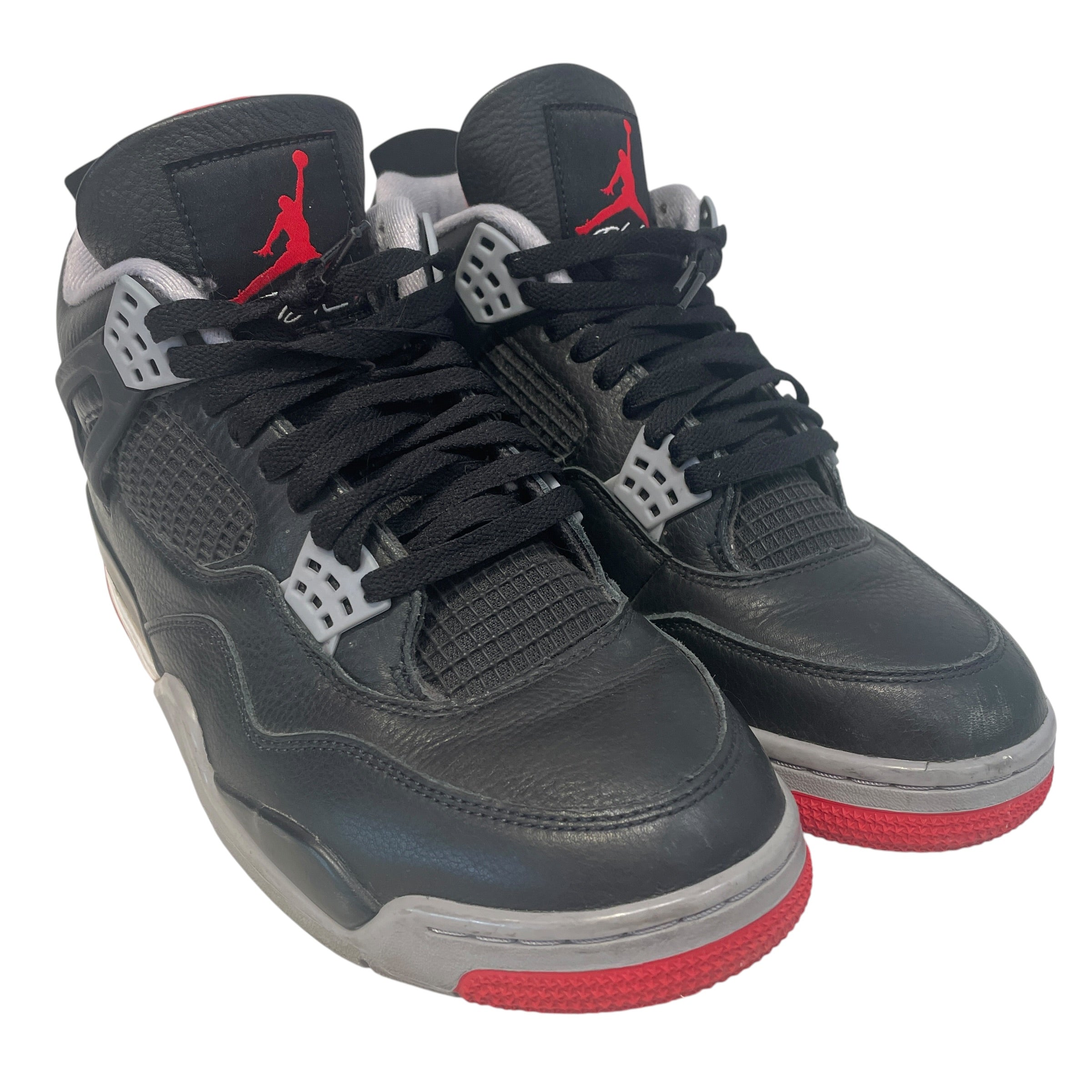 NIKE/Hi-Sneakers/US 10.5/Leather/BLK/Jordan 4 Bred Reimagined view 1