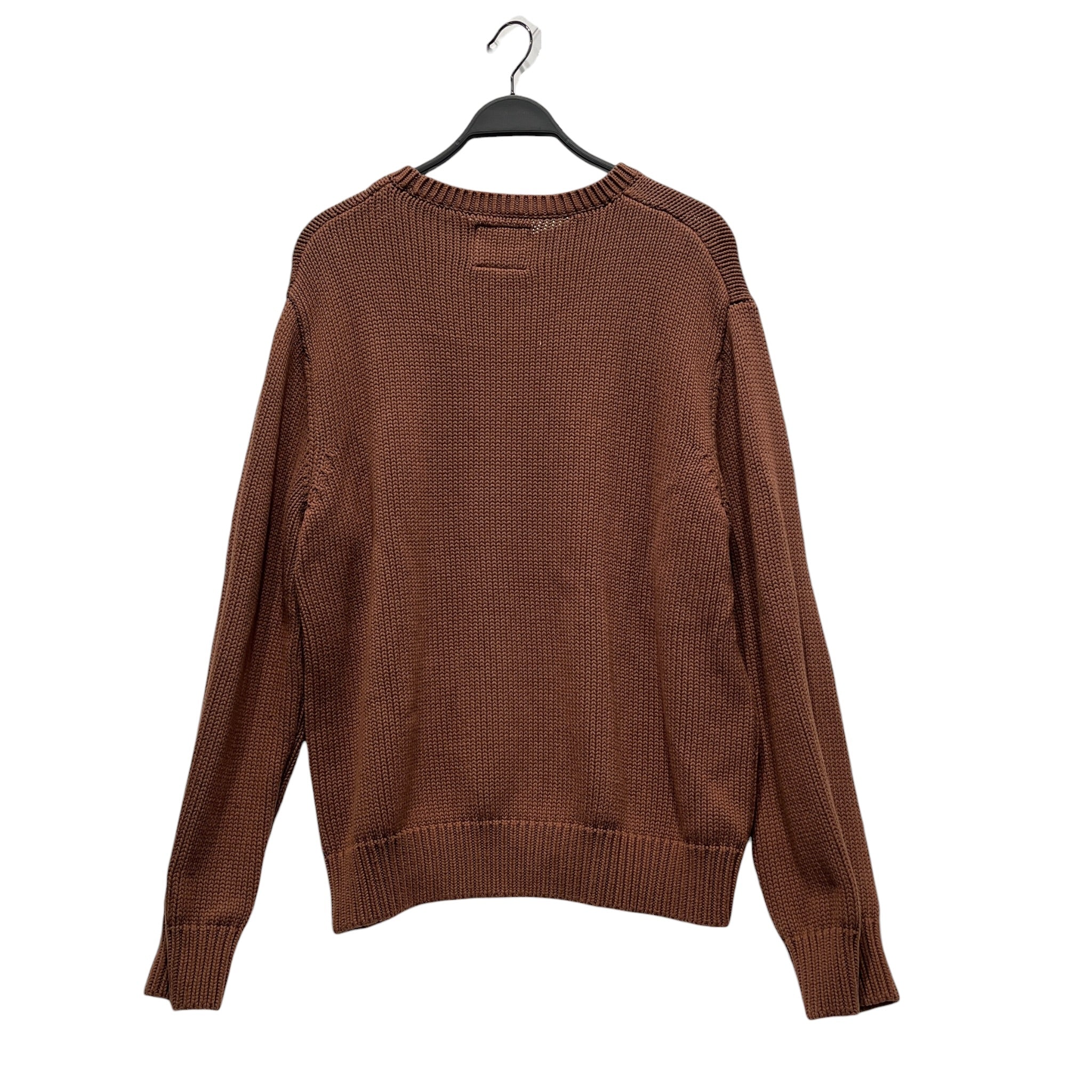 Golf Le Fleur(Le Fleur)/Heavy Sweater/L/Graphic/Cotton/BRW/Pullover/SAUF Bicycle Heavy Knit Crew view 2