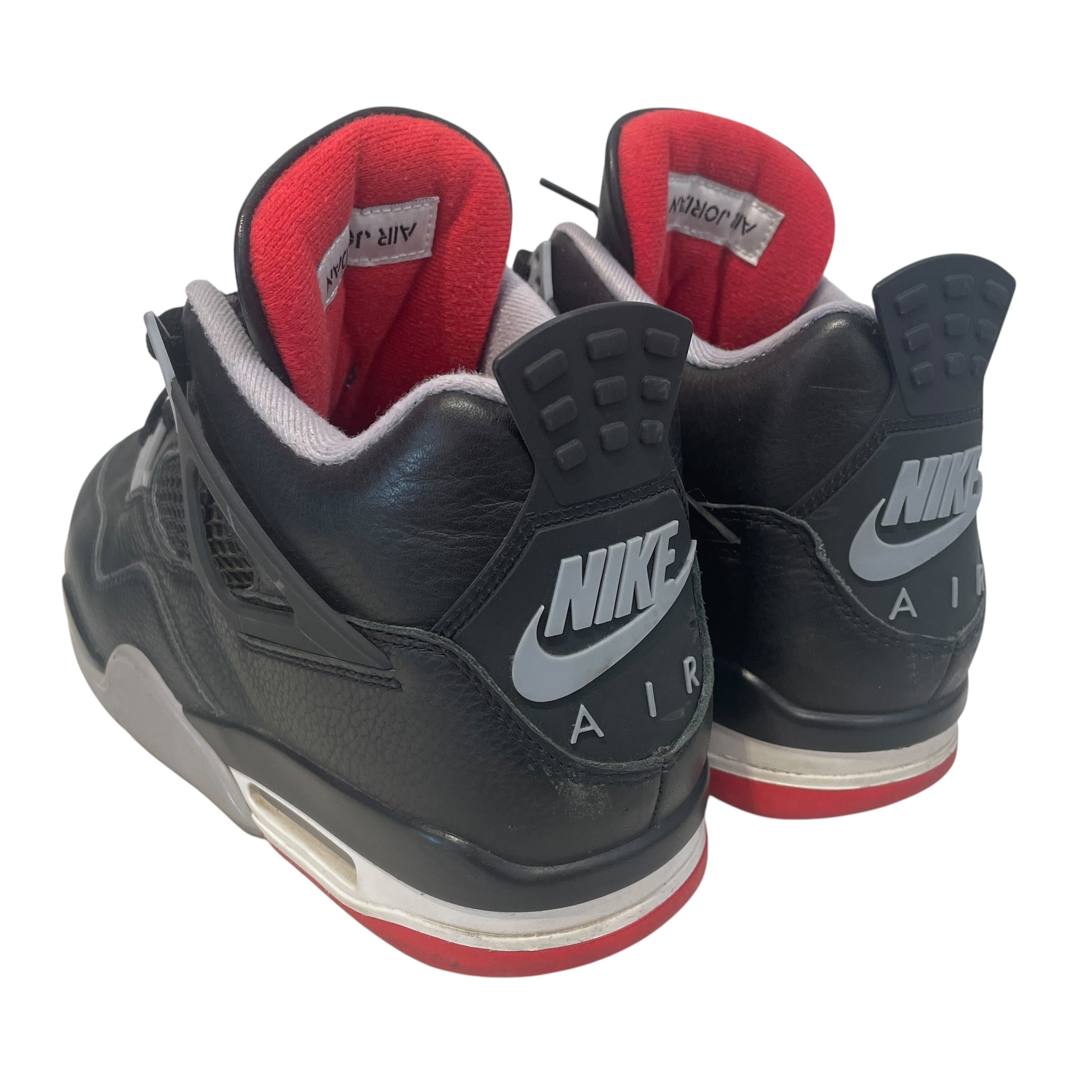 NIKE/Hi-Sneakers/US 10.5/Leather/BLK/Jordan 4 Bred Reimagined view 2