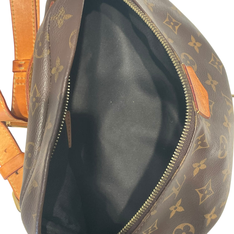 LOUIS VUITTON/Cross Body Bag/S/Monogram/Leather/BRW/bum bag