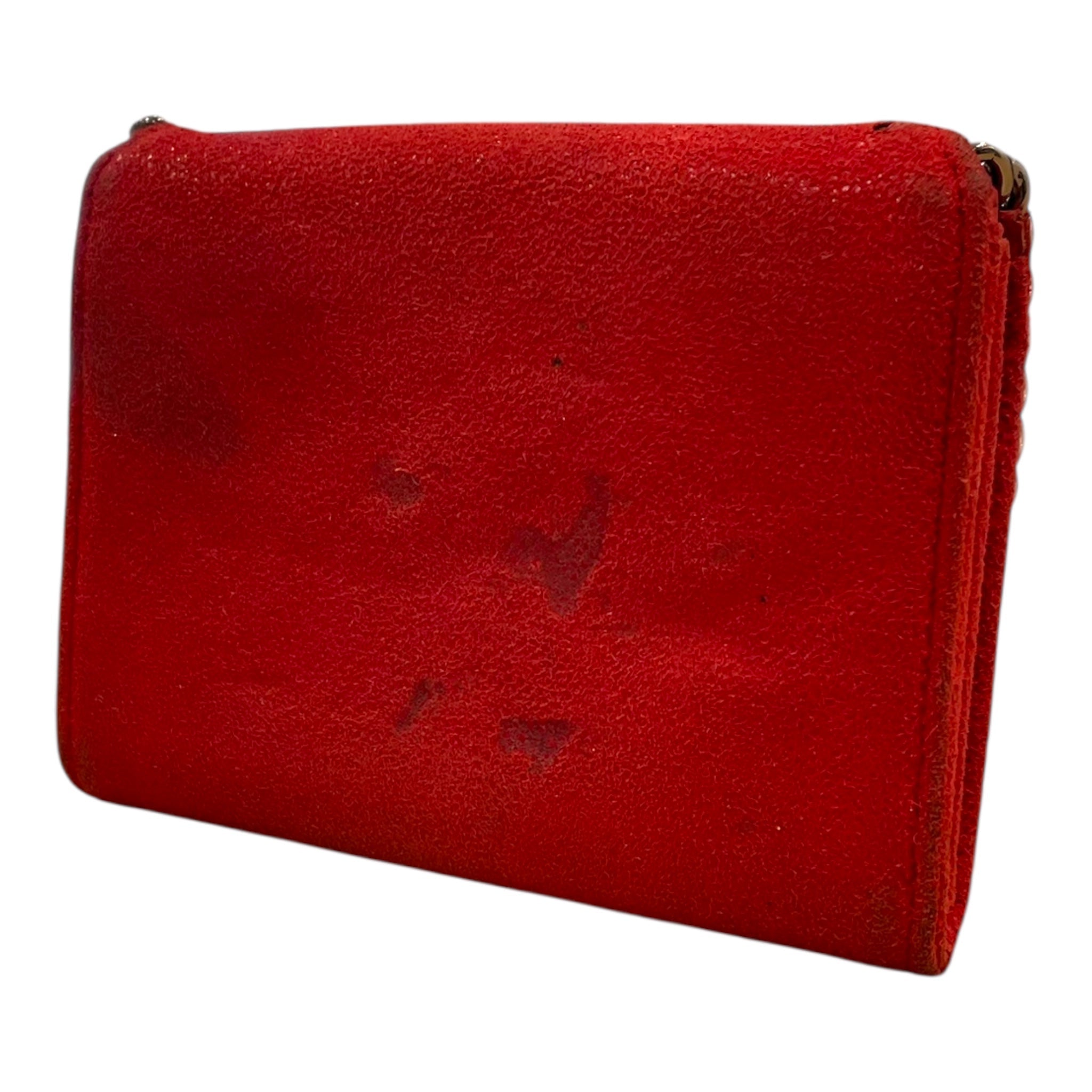 STELLAMcCARTNEY/Clutch Bag/OS/Leather/RED/chain leather view 2