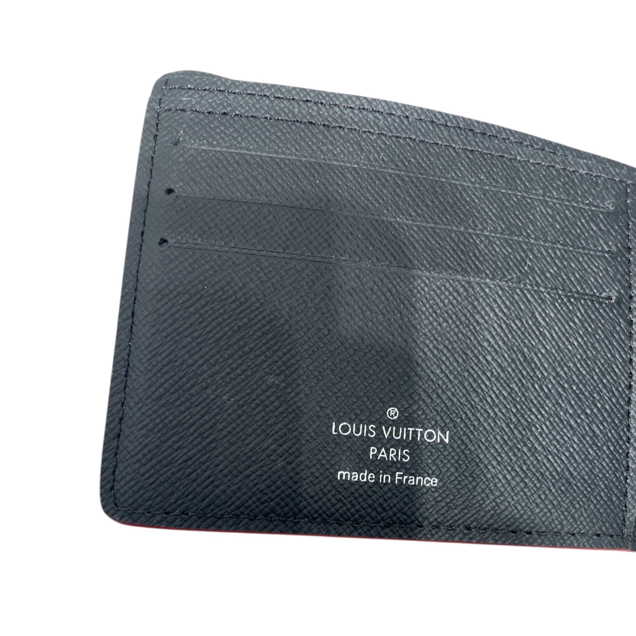 LOUIS VUITTON/Bifold Wallet/All Over Print/Leather/BLK/DAMIER GRAPHITE ALPS view 5