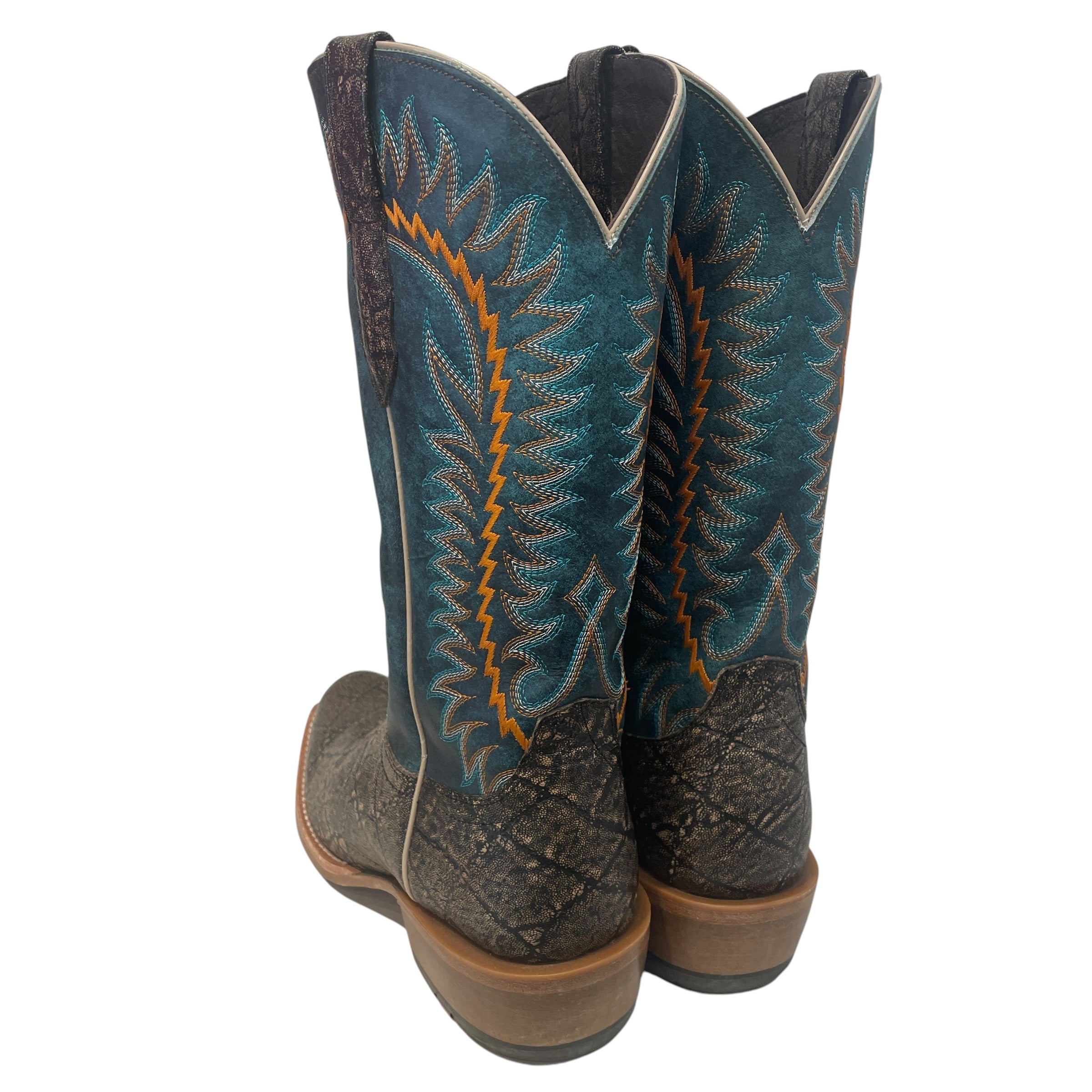 ARIAT/Cowboy Boots/US 11/All Over Print/Leather/BRW/ view 2