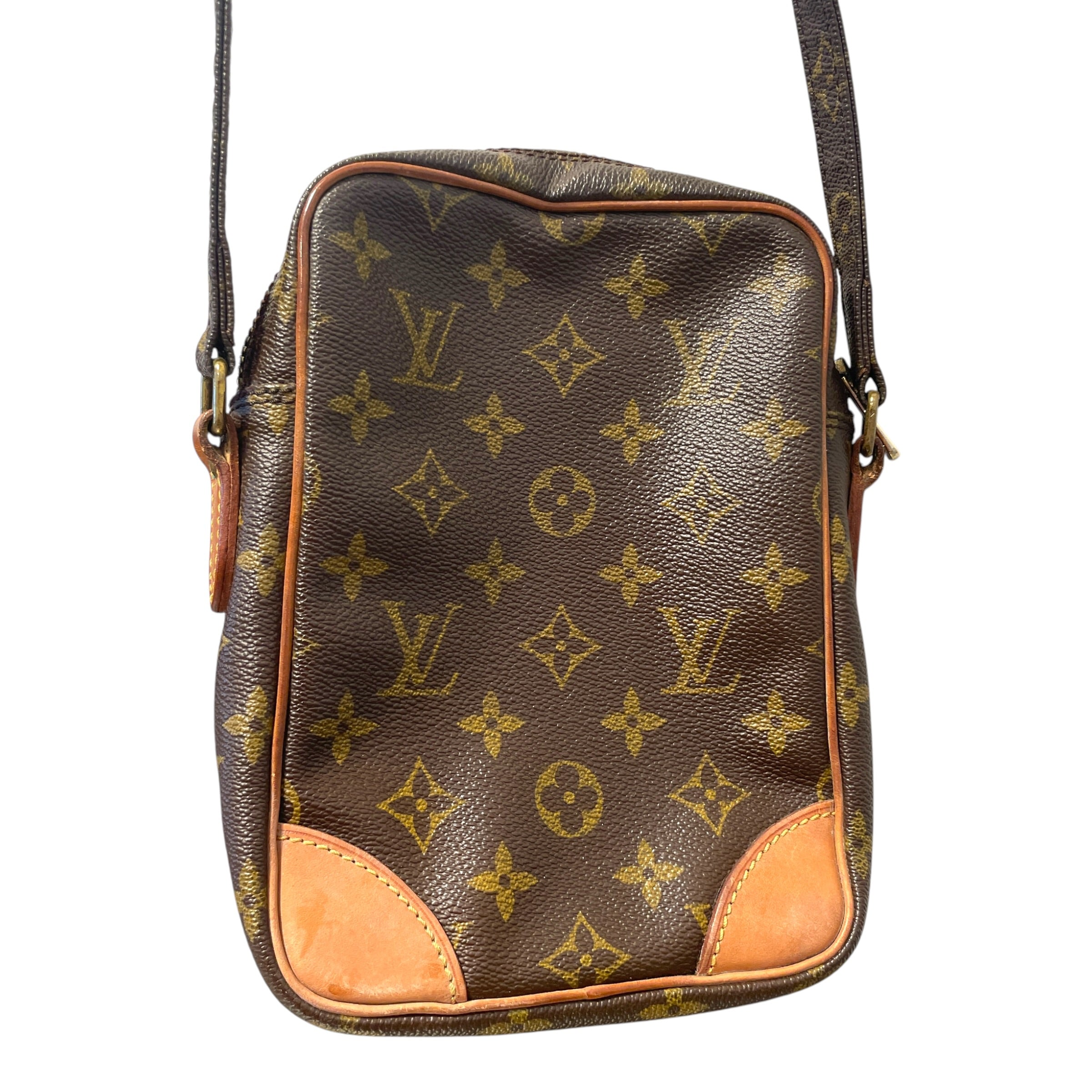 LOUIS VUITTON/Cross Body Bag/Monogram/Leather/BRW/Amazone Crossbody Bag view 4