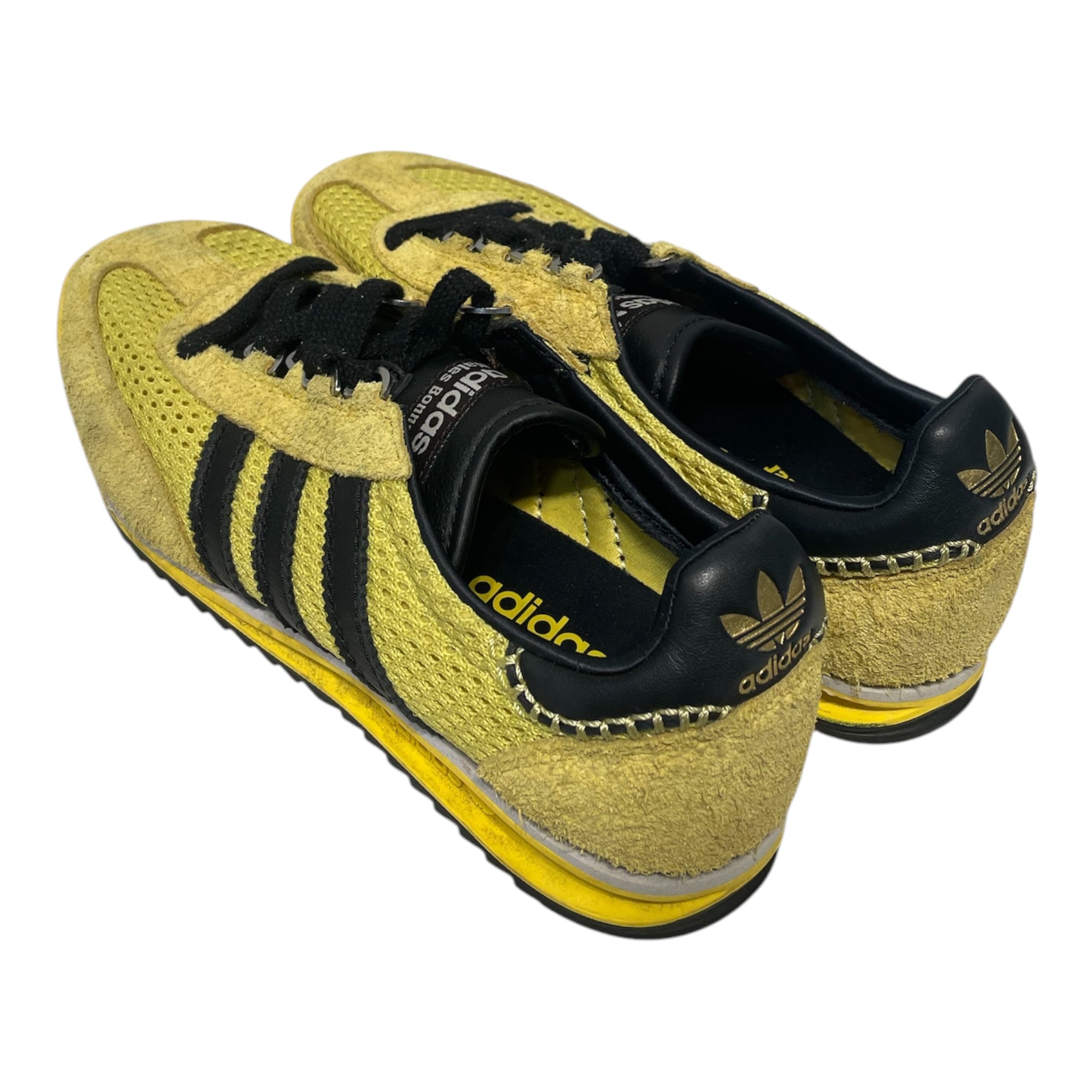 adidas/WALES BONNER/Low-Sneakers/US 9/Cotton/YEL/YELLOW WALES BONNER view 2