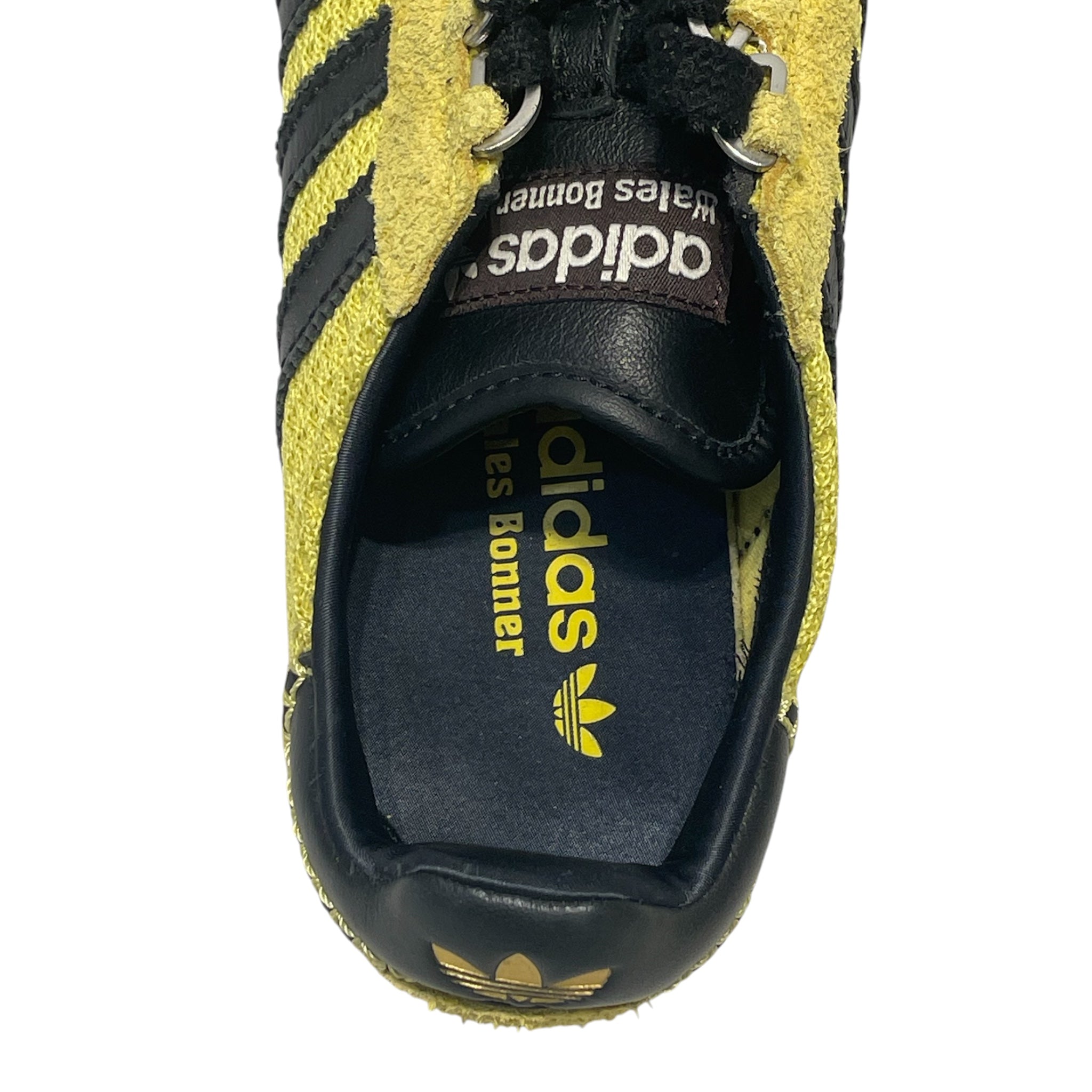 adidas/WALES BONNER/Low-Sneakers/US 9/Cotton/YEL/YELLOW WALES BONNER view 3