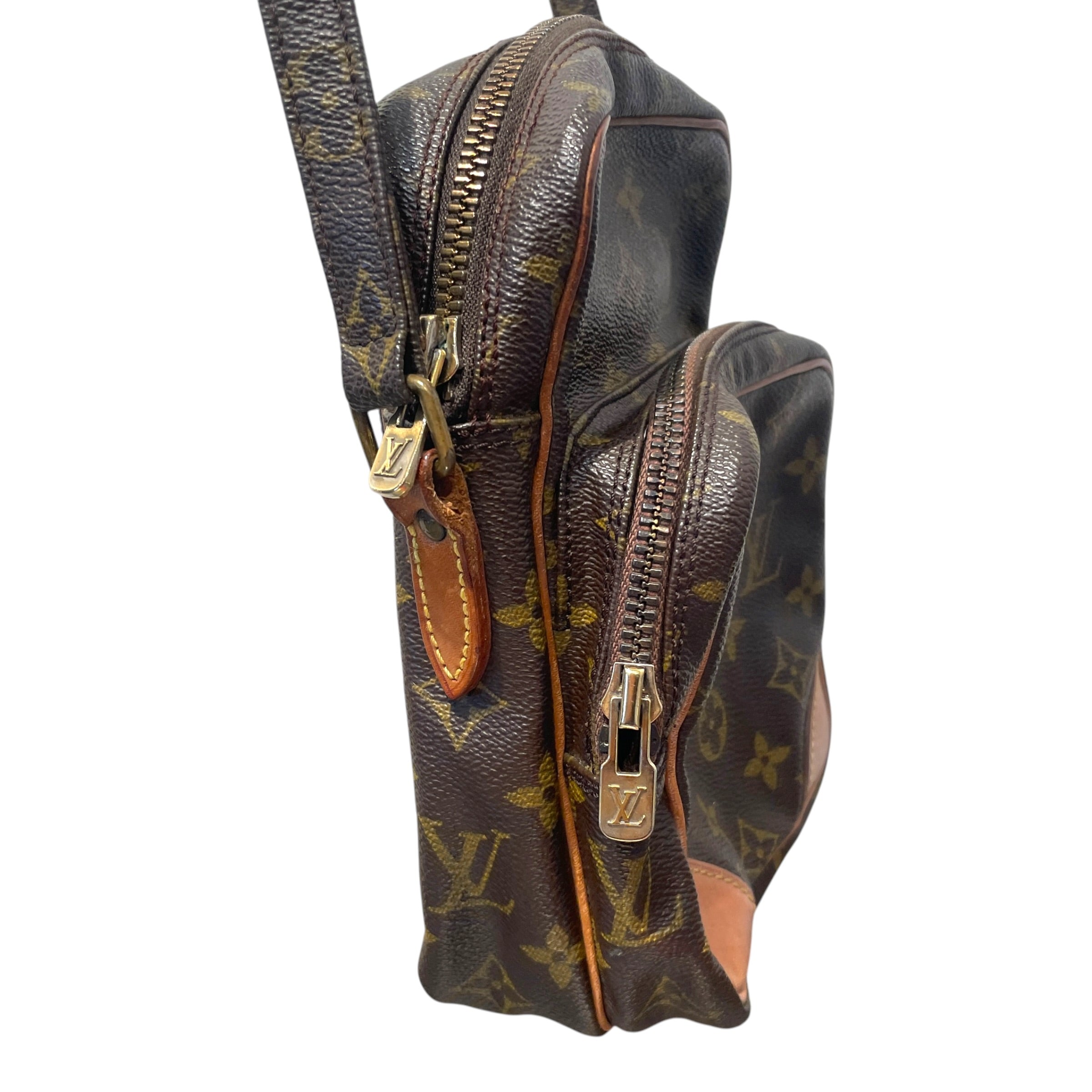 LOUIS VUITTON/Cross Body Bag/Monogram/Leather/BRW/Amazone Crossbody Bag view 5