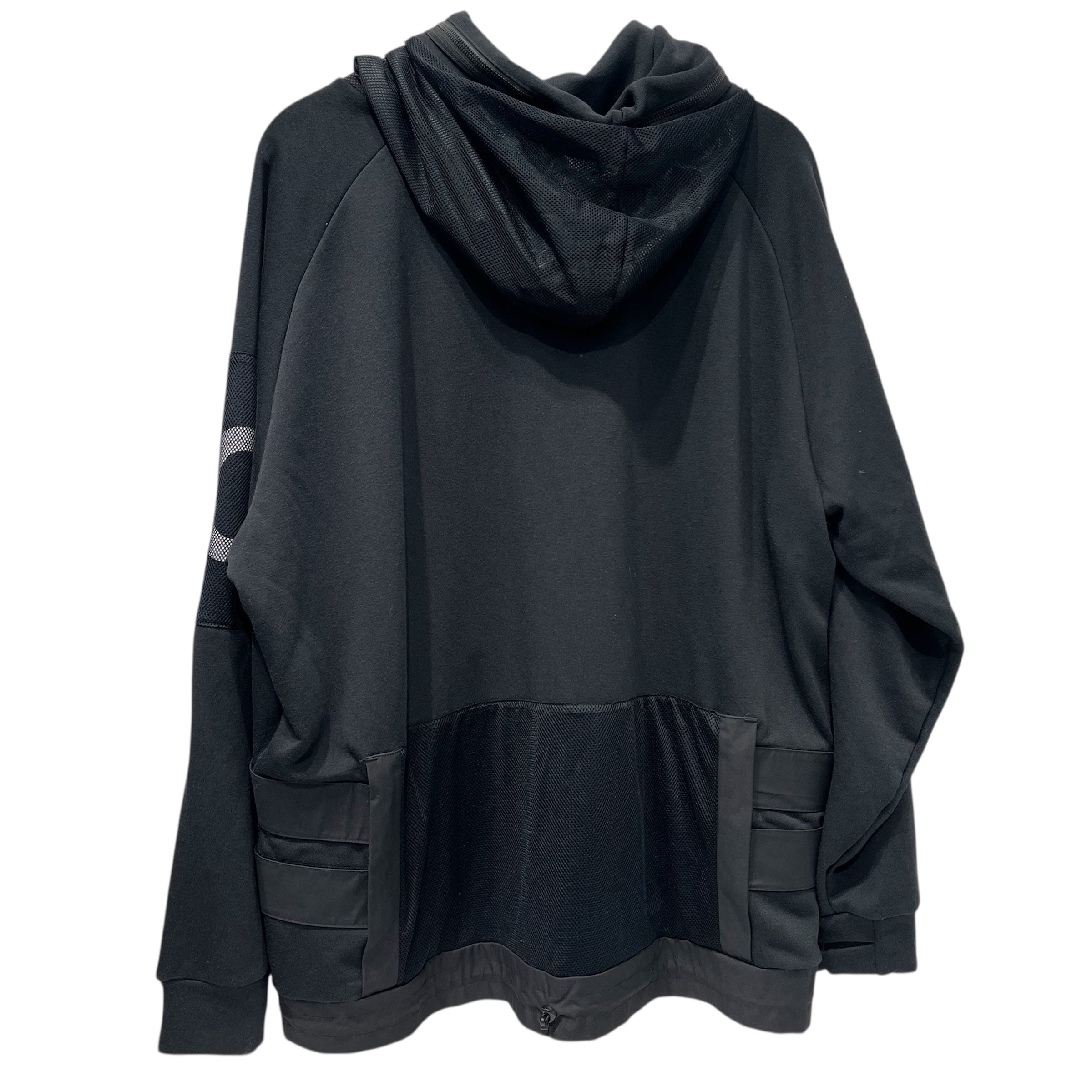 UNDERCOVER/NIKE/Zip Up Hoodie/Cotton/BLK/net hoodie, chao balencce view 2