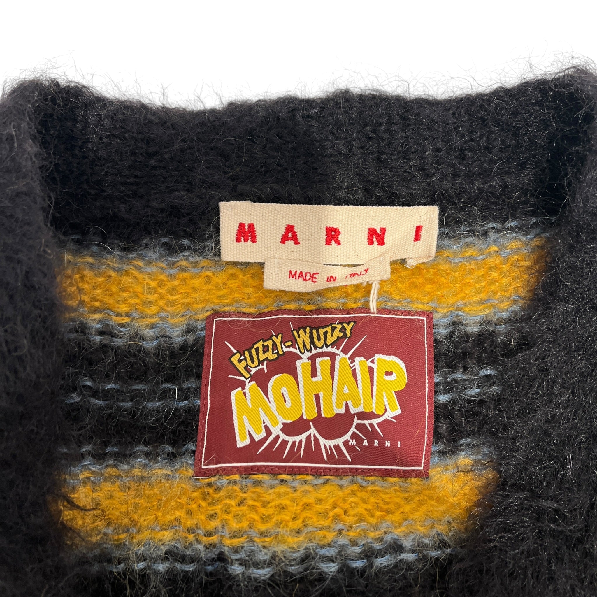 MARNI/Cardigan/36/Acrylic/MLT/MOHAIR view 3