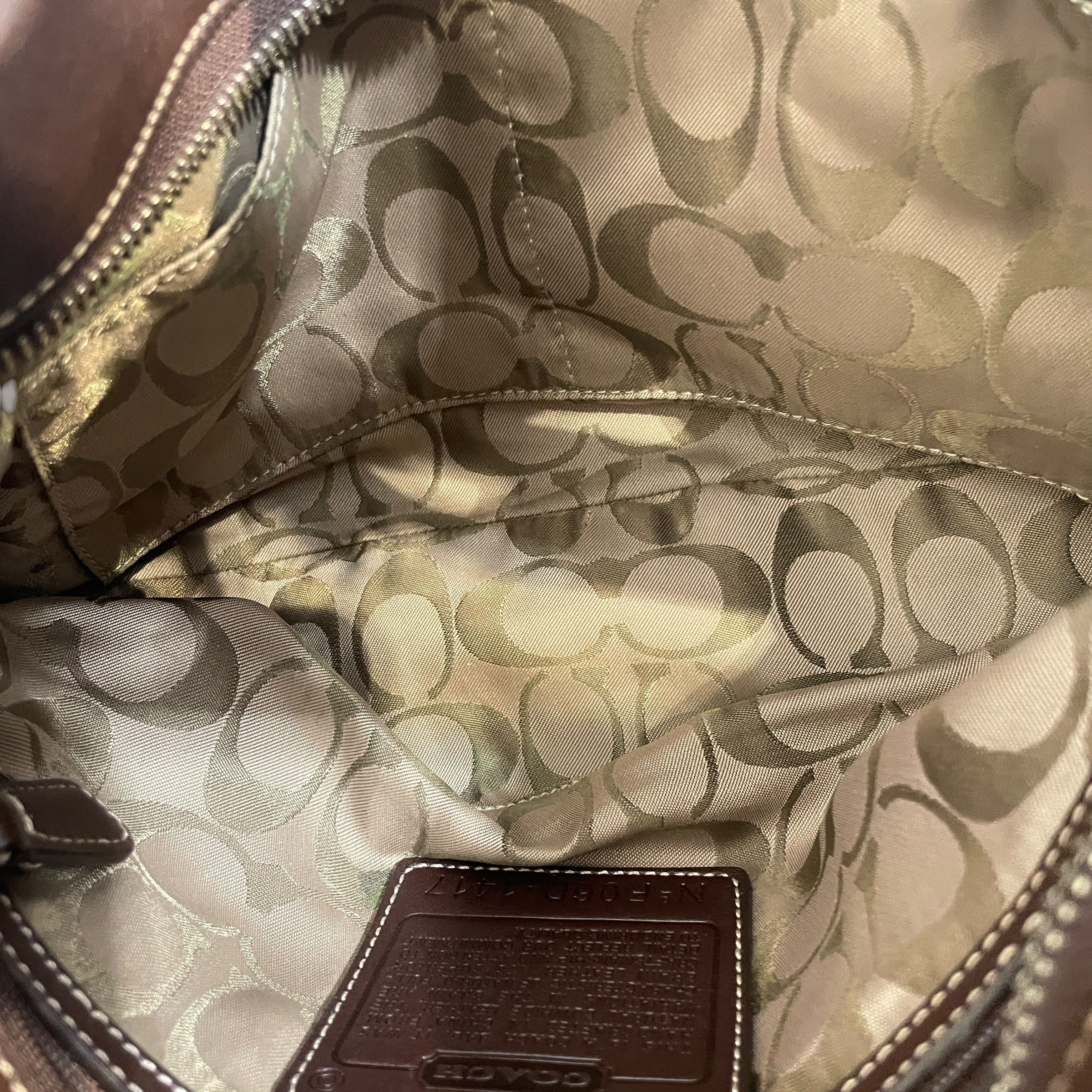 COACH/Hand Bag/Leather/BRW/East West Hobo view 4
