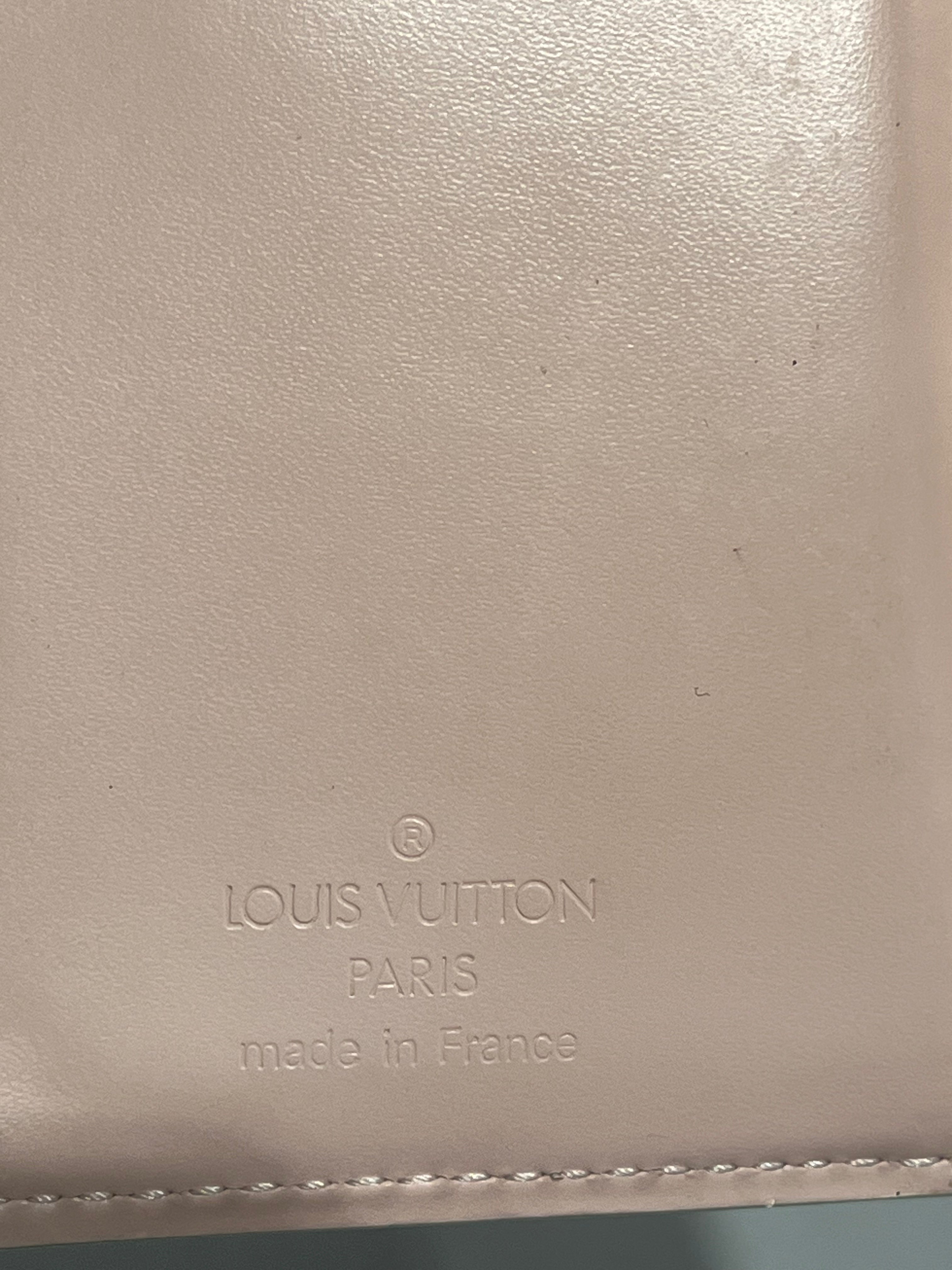 LOUIS VUITTON/Wallet/Leather/PNK/L's/Vernis Small French Purse view 7