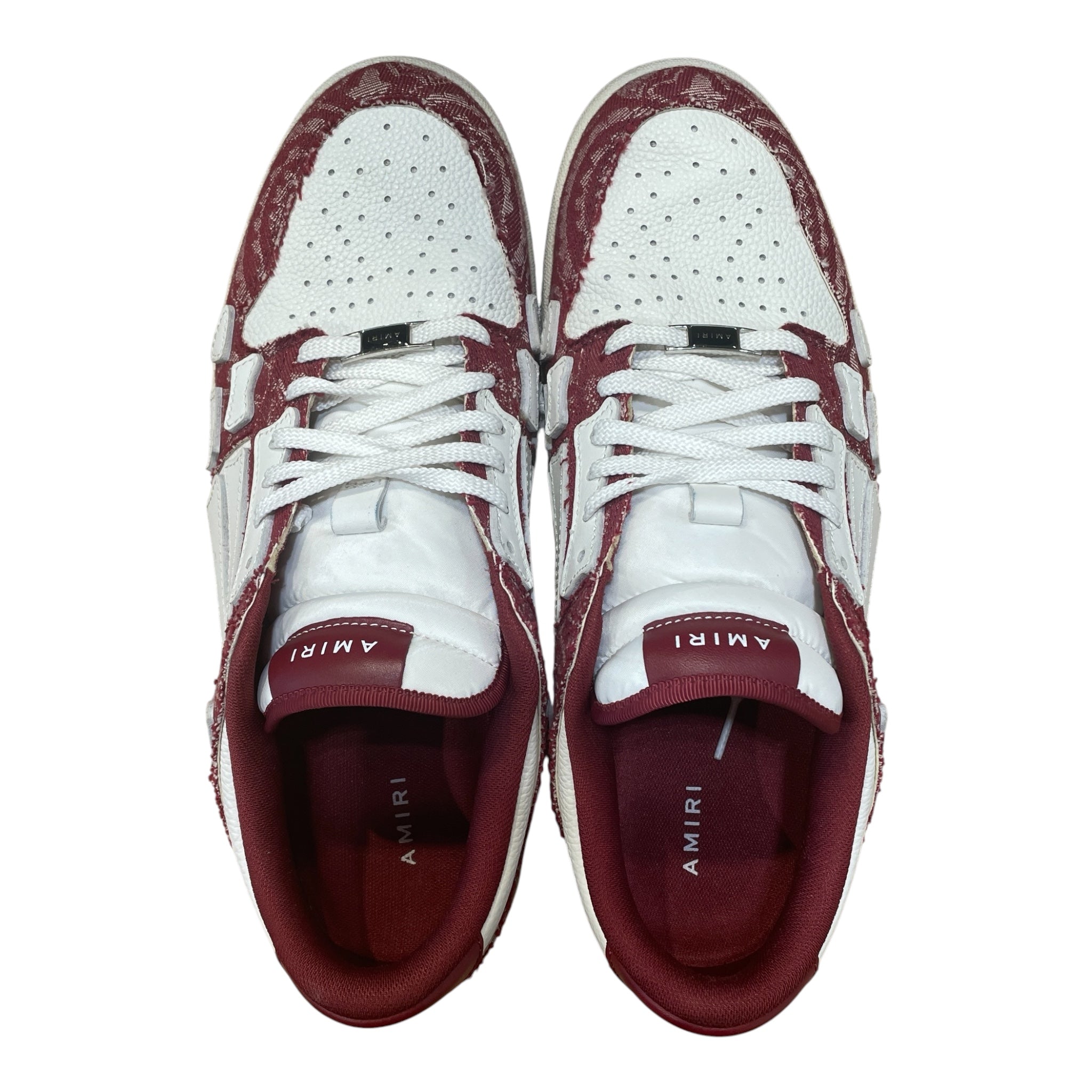 AMIRI/Low-Sneakers/US 12/Paisley/Leather/BRD/AMFOSR1058-652 view 3