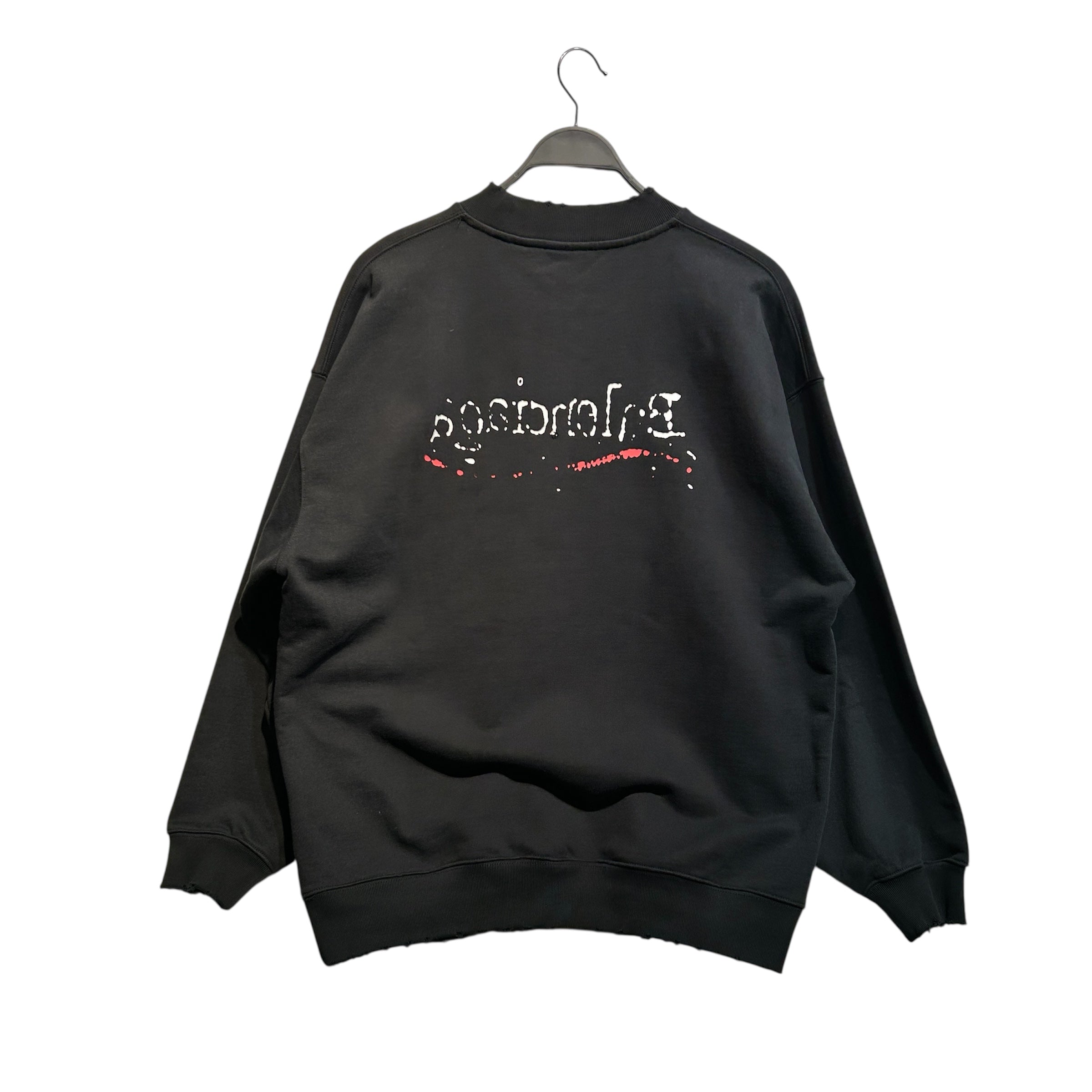 BALENCIAGA/Sweatshirt/M/Cotton/BLK/ view 2