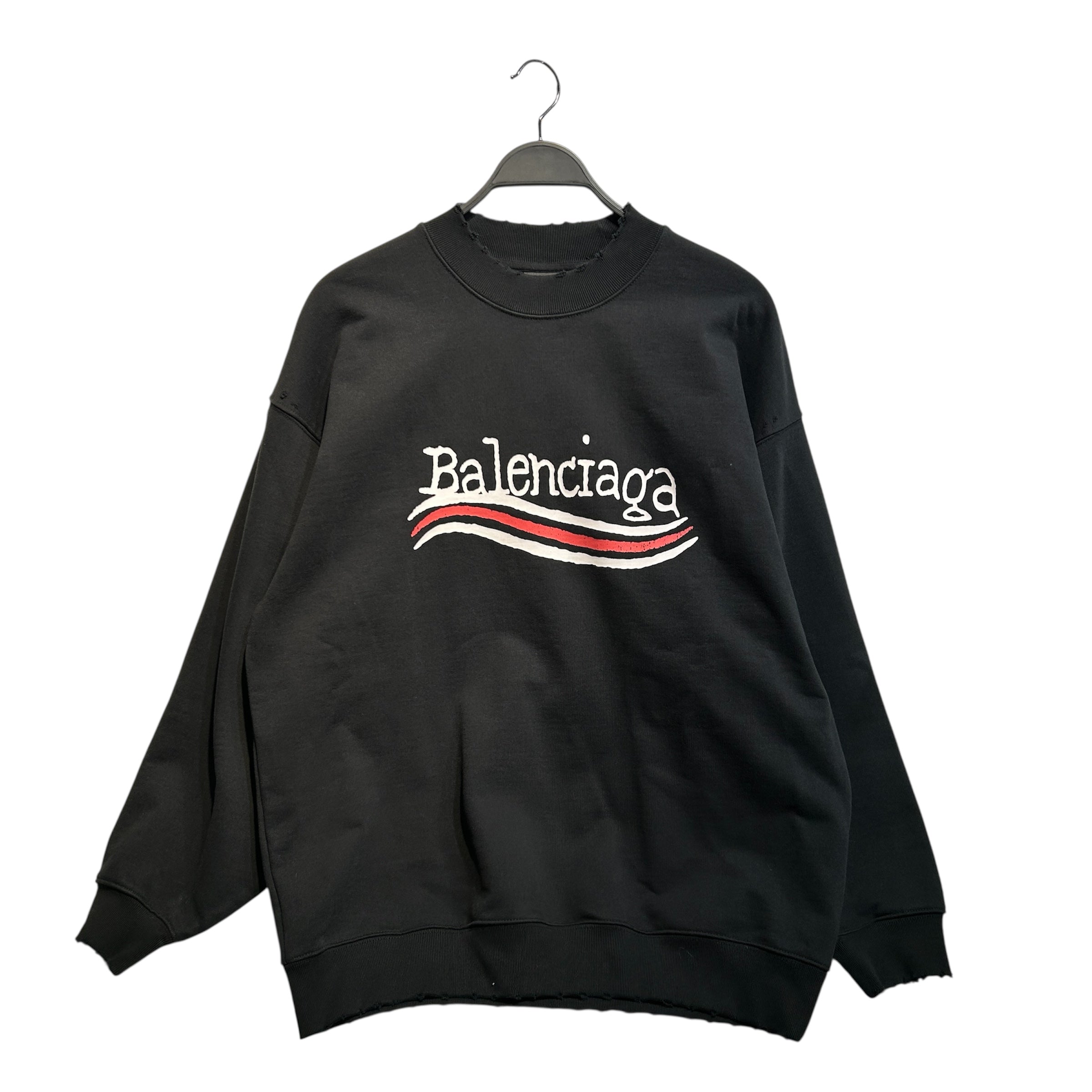 BALENCIAGA/Sweatshirt/M/Cotton/BLK/ view 1
