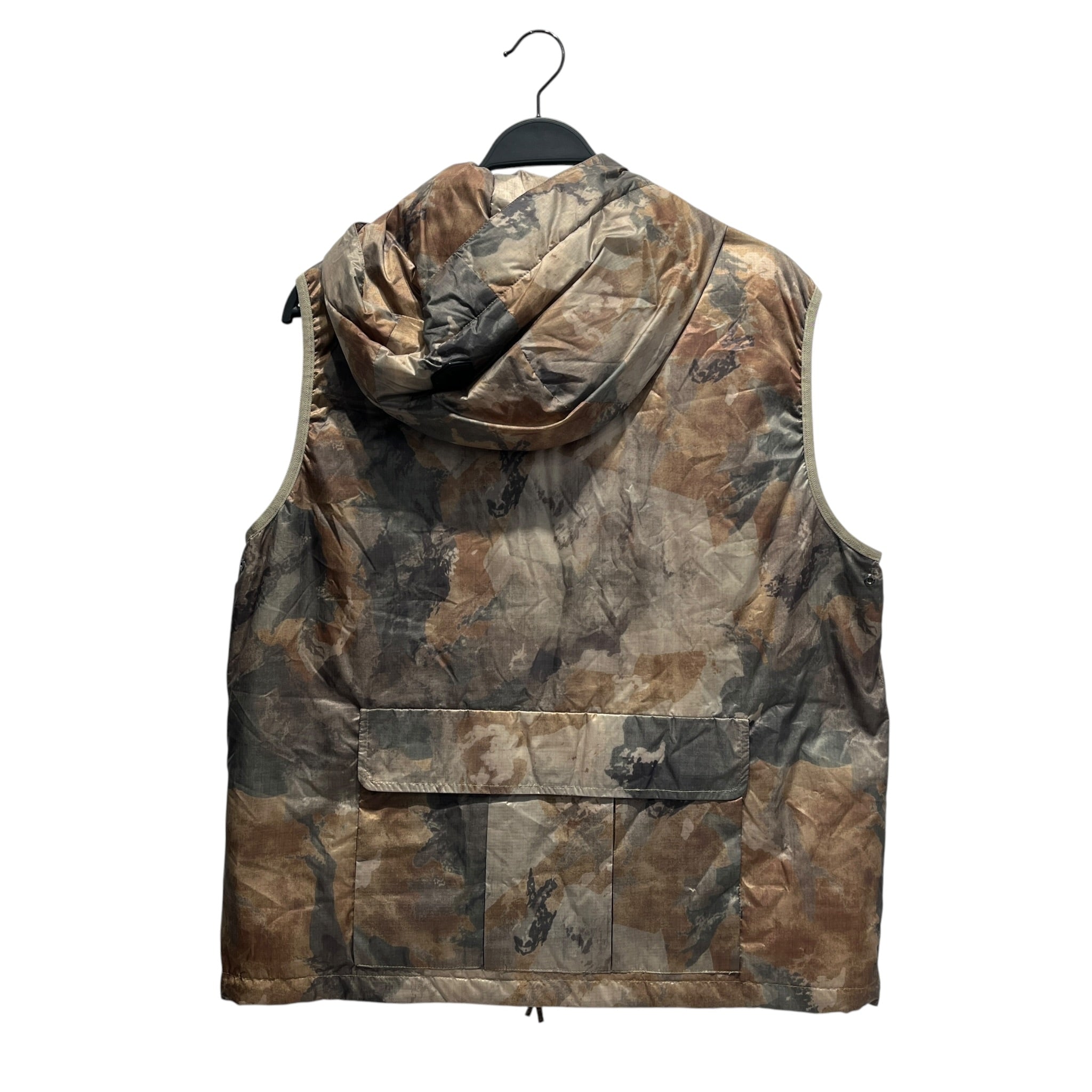 MACKAGE/Puffer Vest/42/Camouflage/Polyester/GRN/Camo Hooded Down Vest Pockets view 2