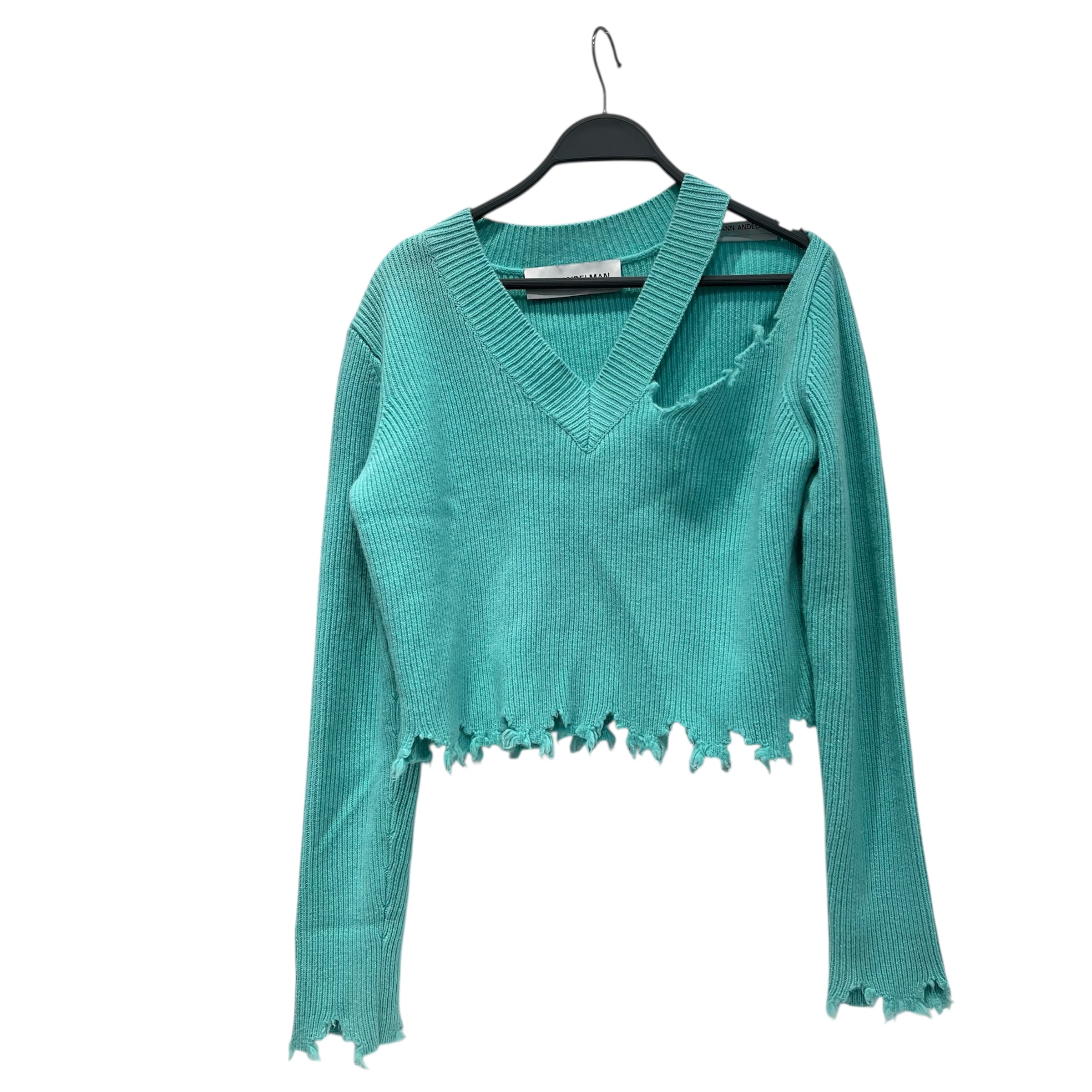 Ann Adenlmann/Sweatshirt/S/Cotton/BLU/ view 1