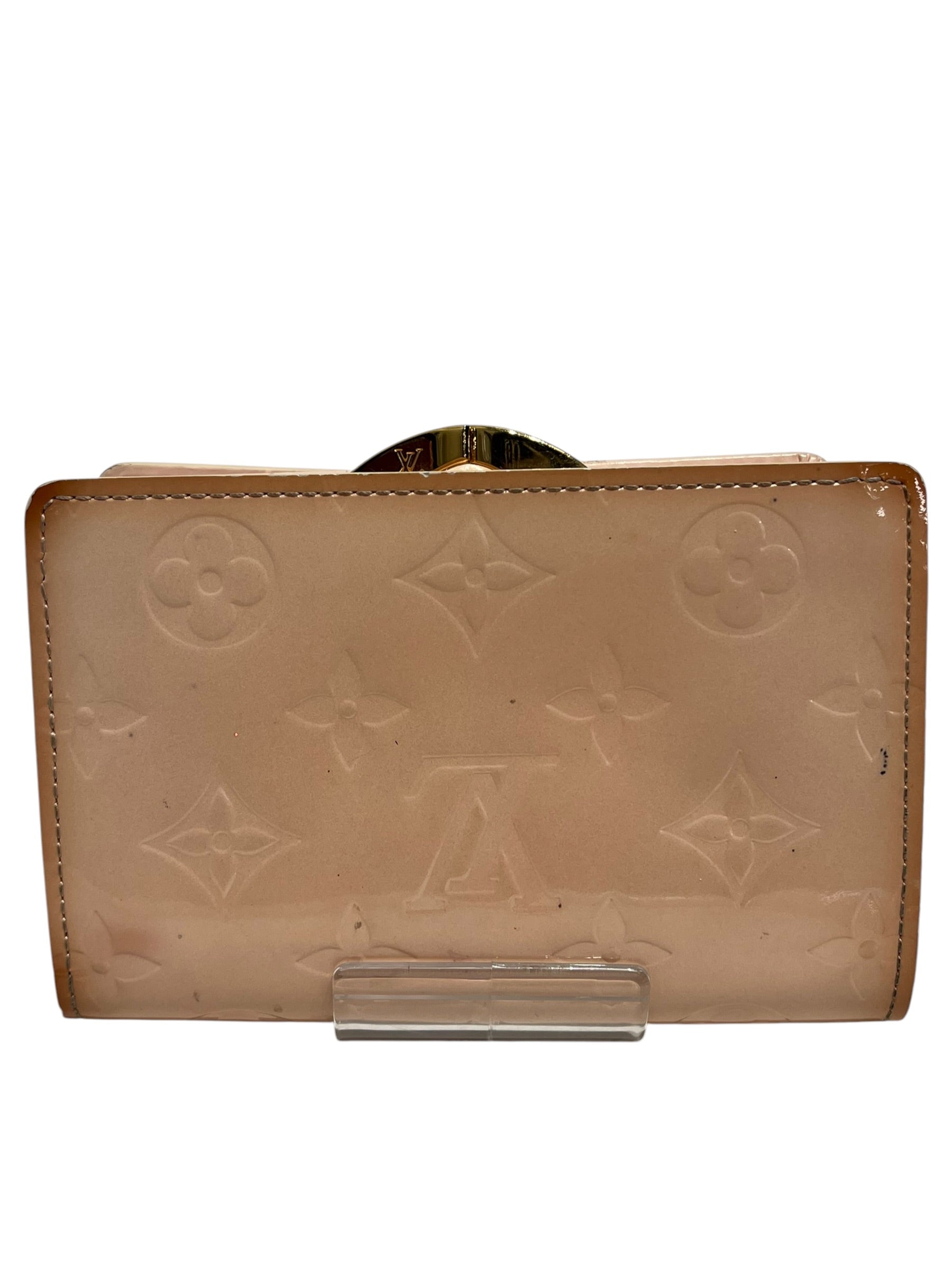 LOUIS VUITTON/Wallet/Leather/PNK/L's/Vernis Small French Purse view 2