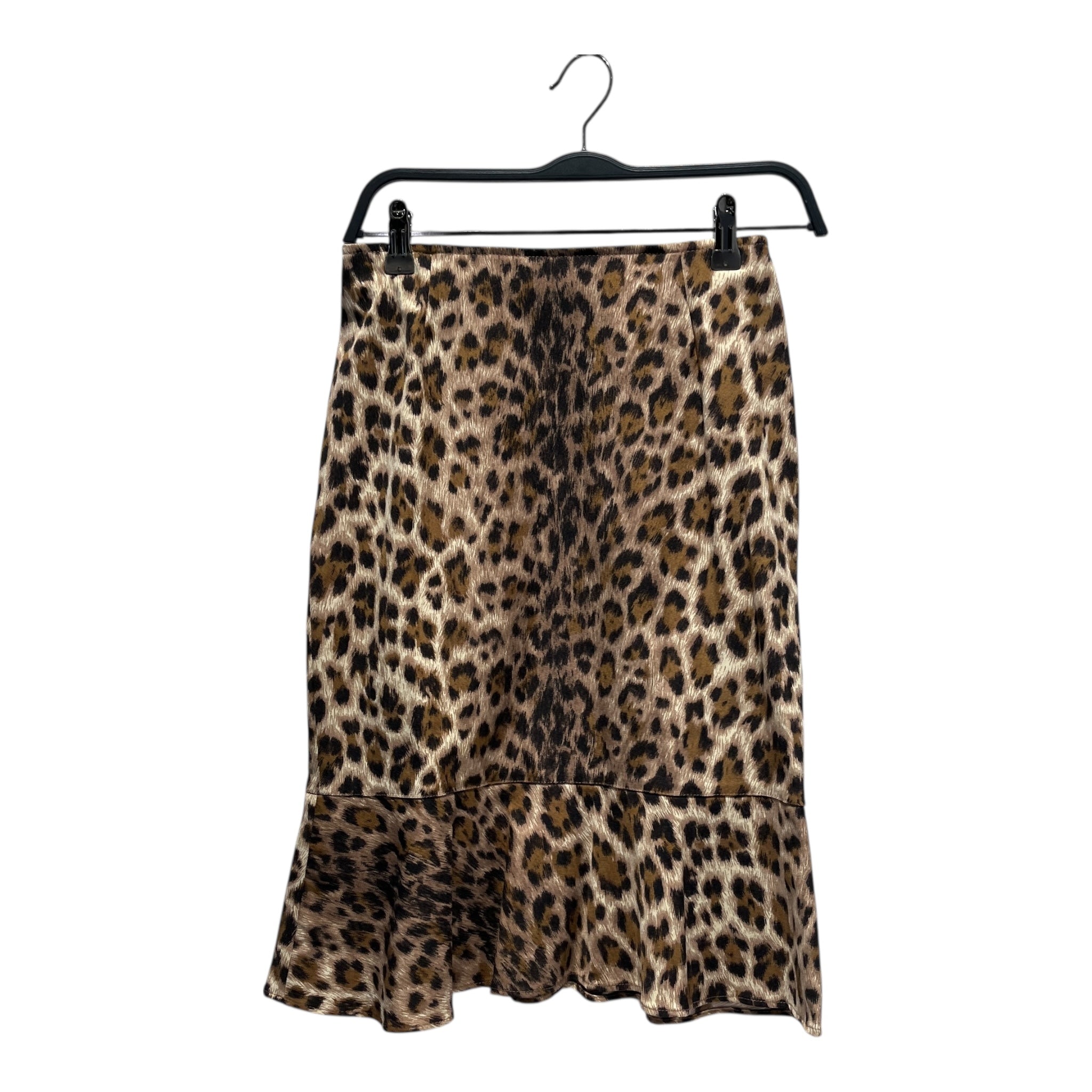 MOSCHINO JEANS/Bottoms/6/Leopard/Nylon/BEG/Y2K MERMAID FLARE view 1