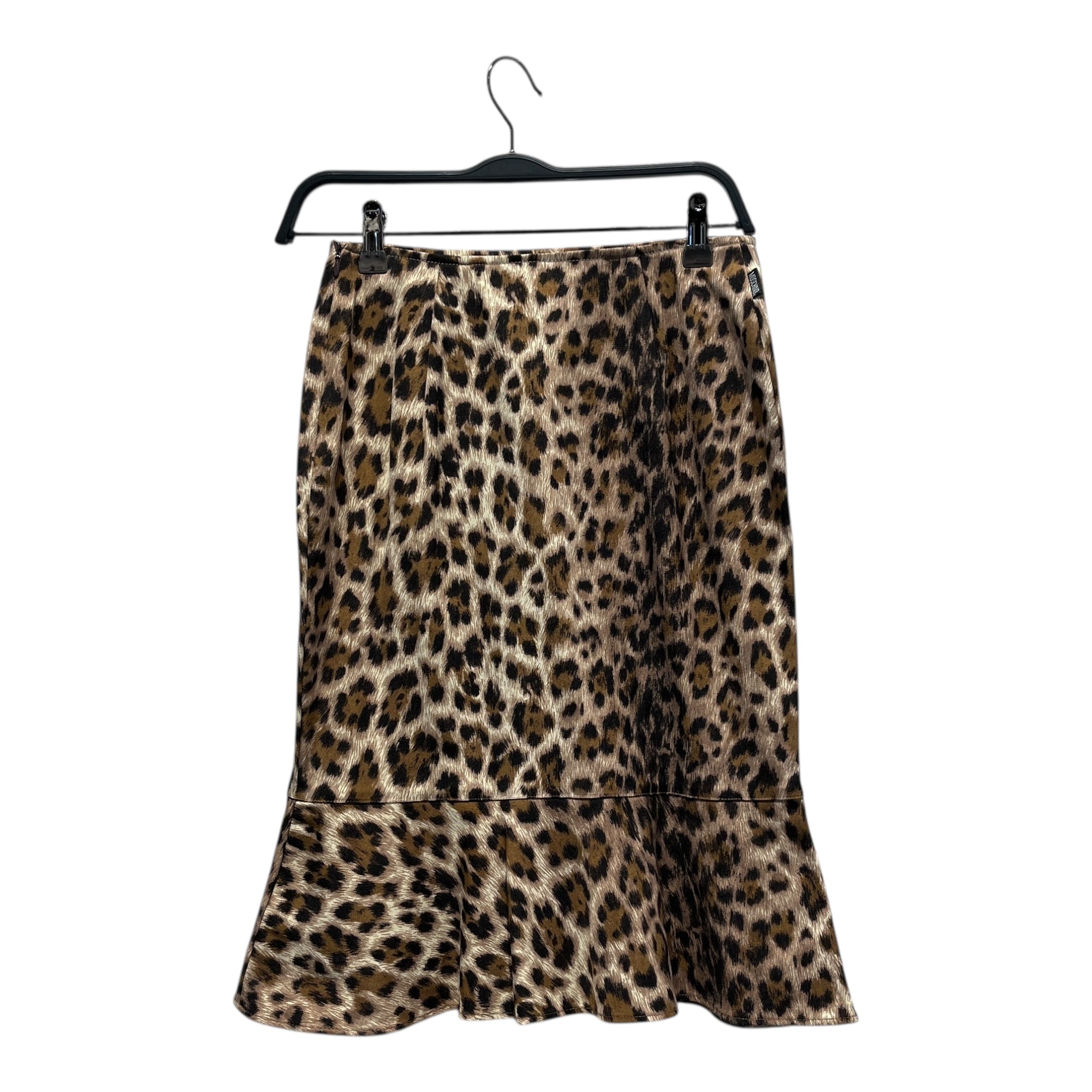 MOSCHINO JEANS/Bottoms/6/Leopard/Nylon/BEG/Y2K MERMAID FLARE view 2
