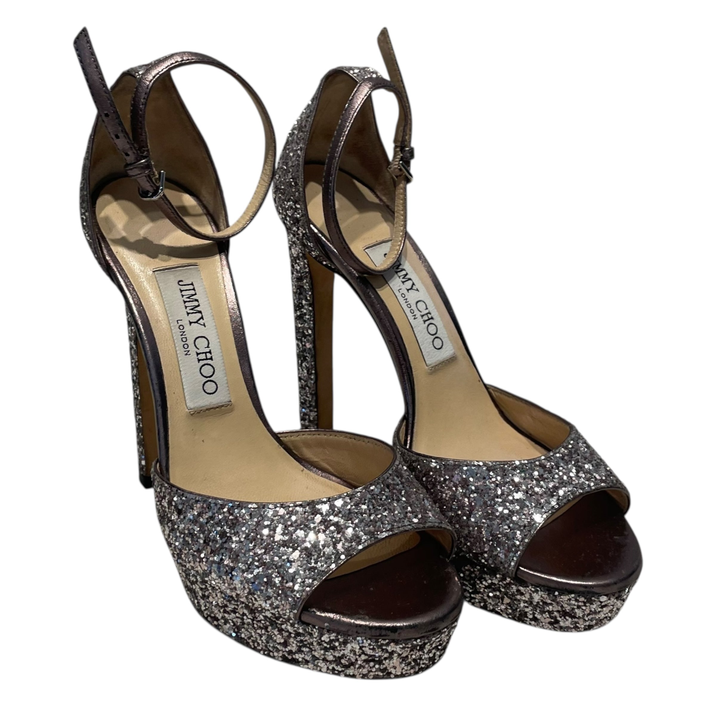JIMMY CHOO/Heels/EU 35.5/SLV/ view 1