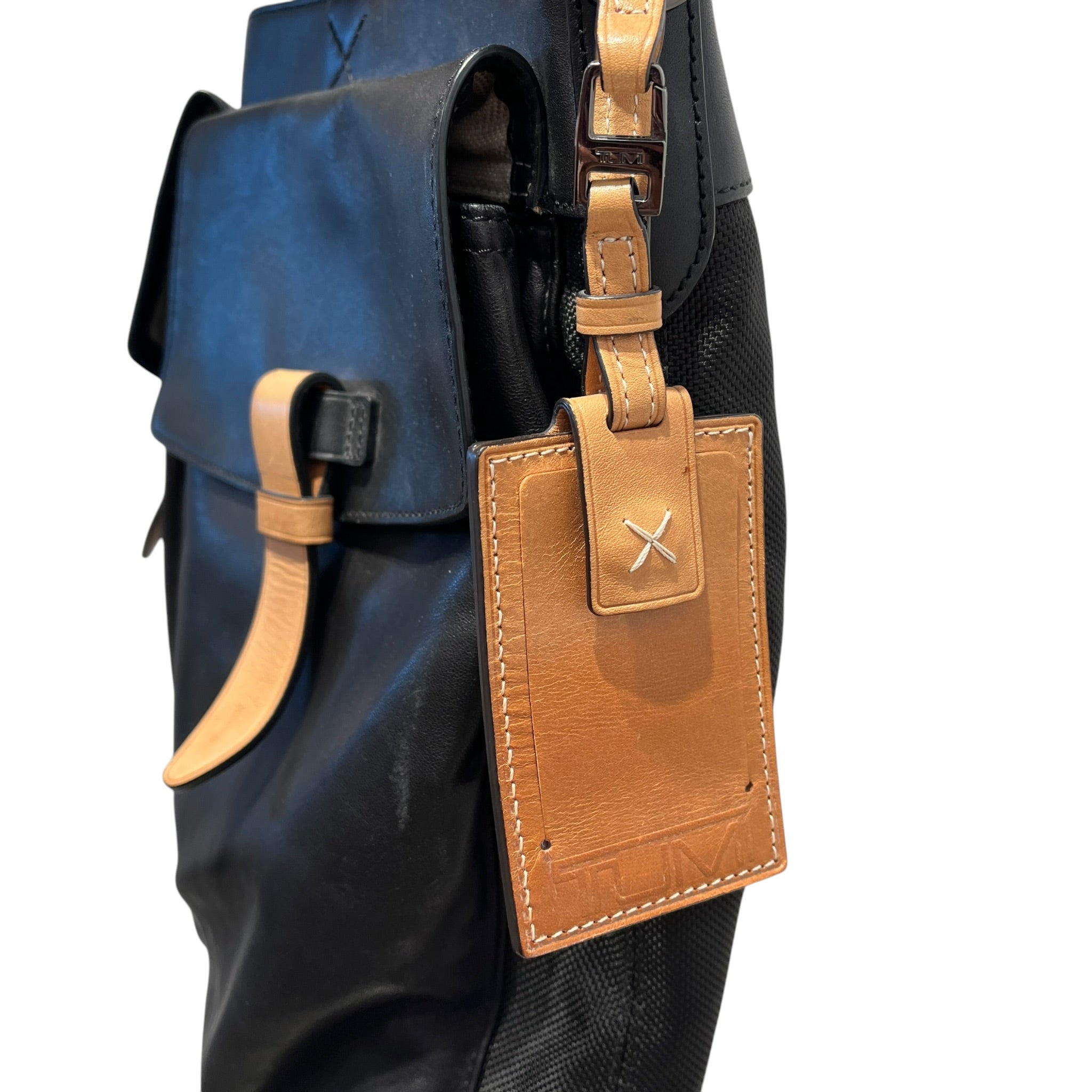 TUMI/Tote Bag/Leather/BLK/SANTA MONICA CARGO TOTE view 5
