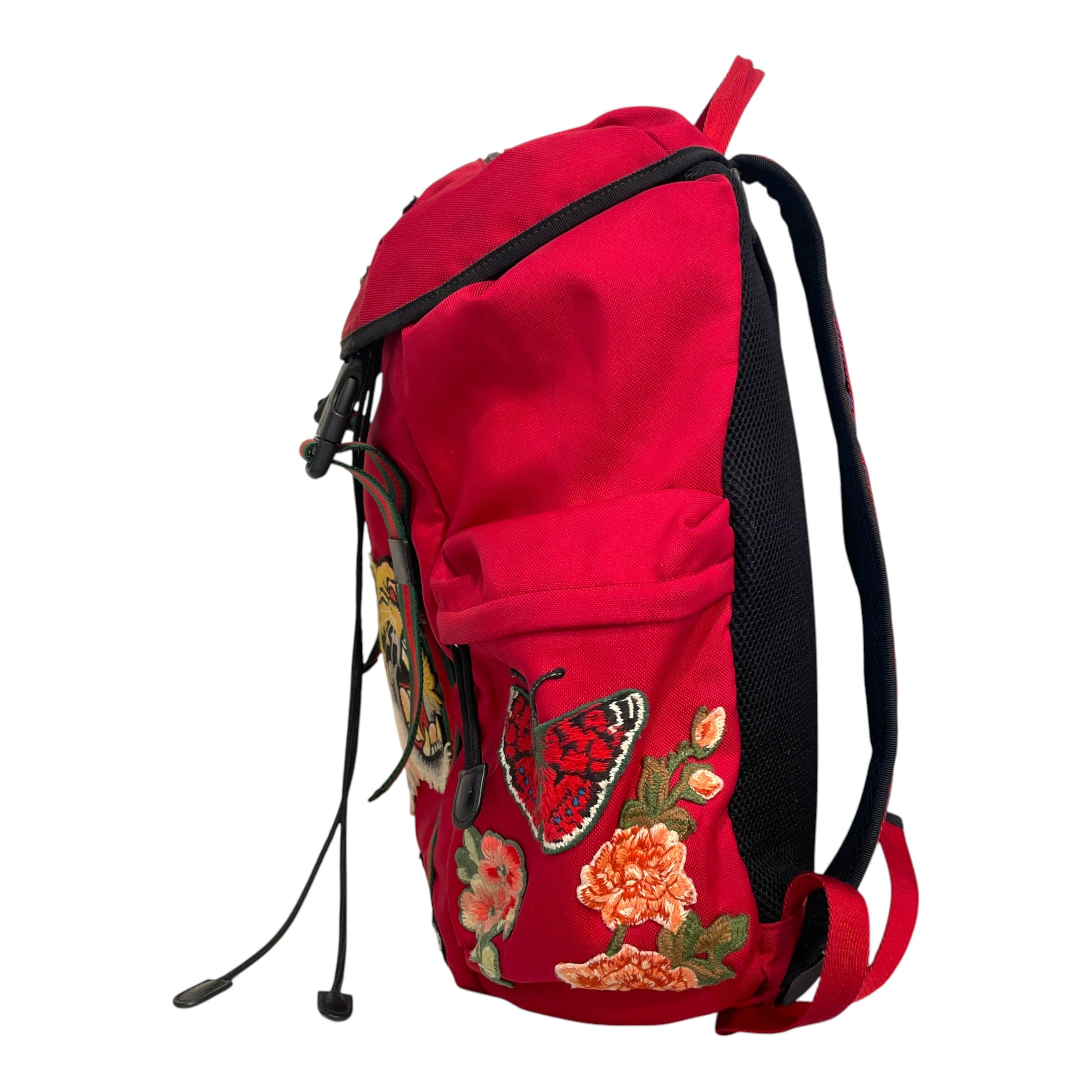 GUCCI/Backpack/All Over Print/Nylon/RED/Techno L'Aveugle Par Amour view 2