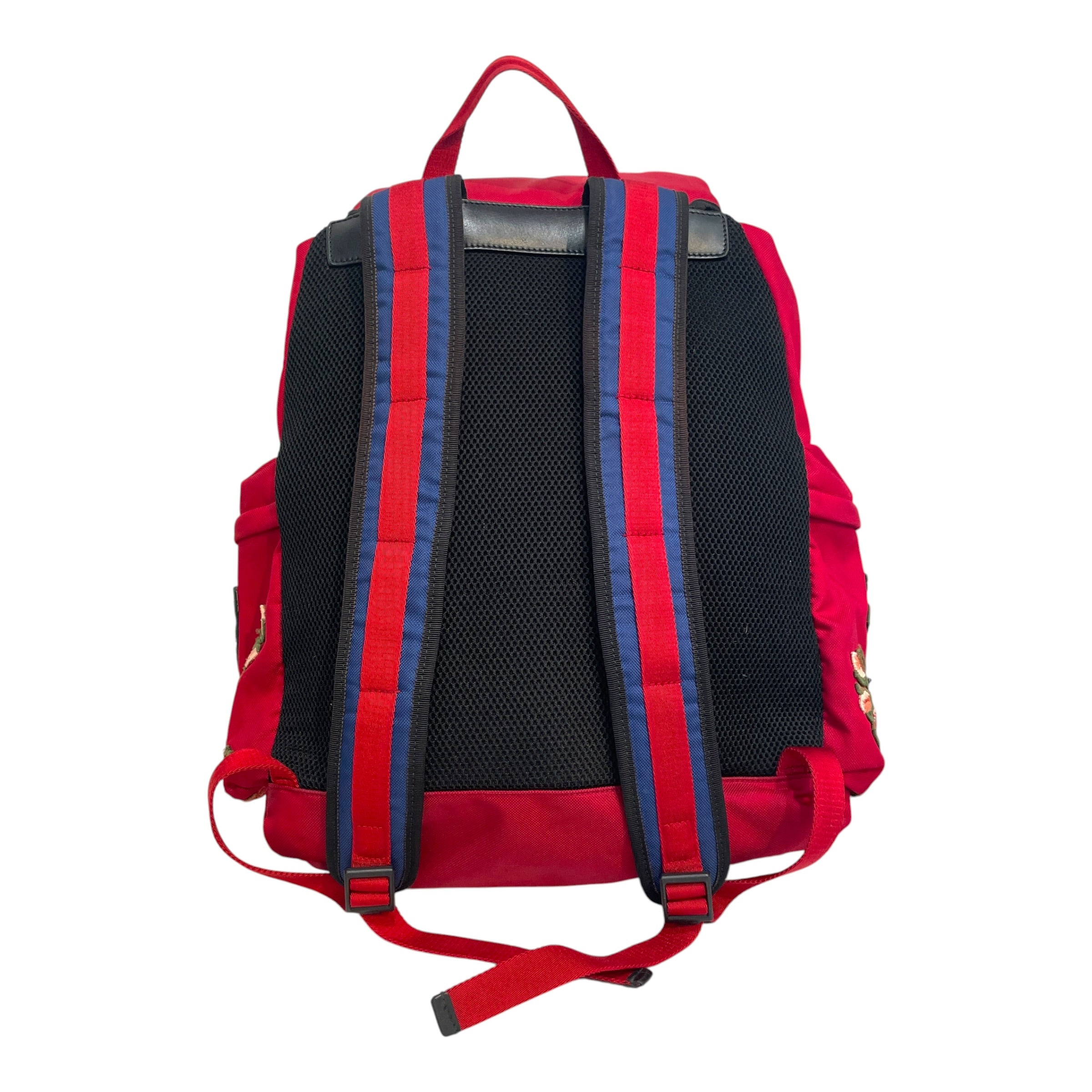 GUCCI/Backpack/All Over Print/Nylon/RED/Techno L'Aveugle Par Amour view 3