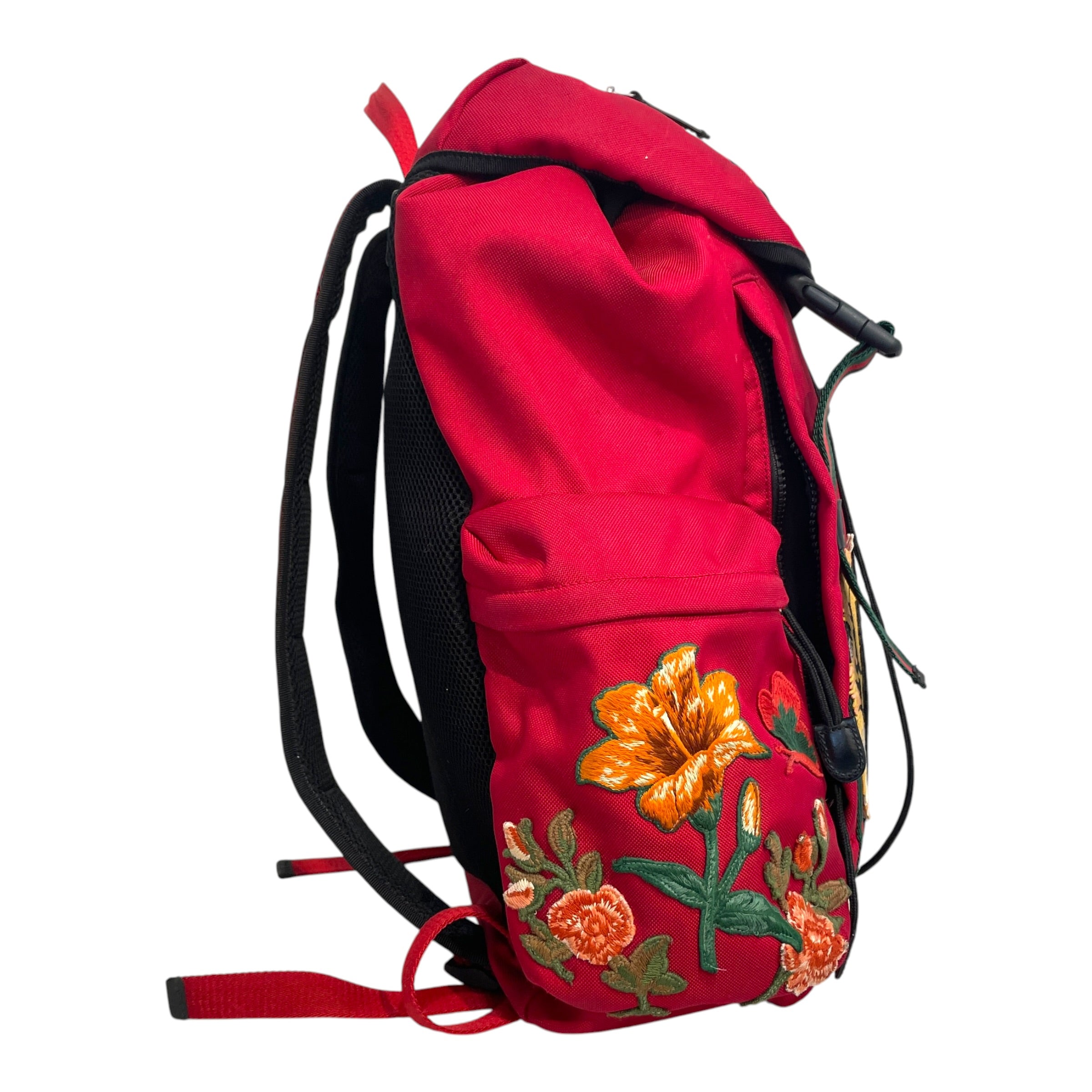 GUCCI/Backpack/All Over Print/Nylon/RED/Techno L'Aveugle Par Amour view 4