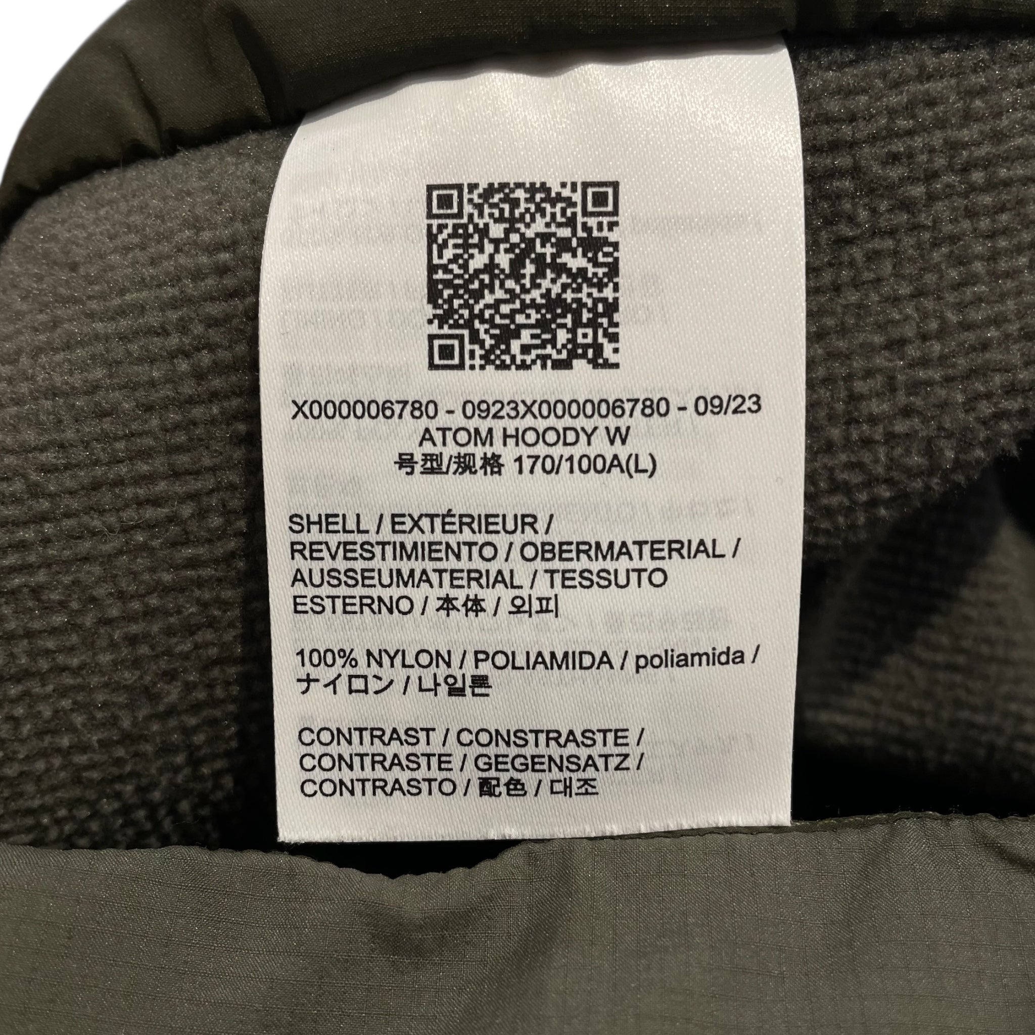 ARC'TERYX VEILANCE/Windbreaker/L/Cotton/GRN/BETA view 4