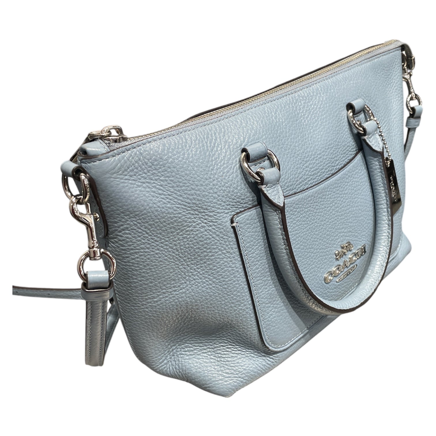 COACH/Cross Body Bag/Leather/BLU/MINI EMMA view 6