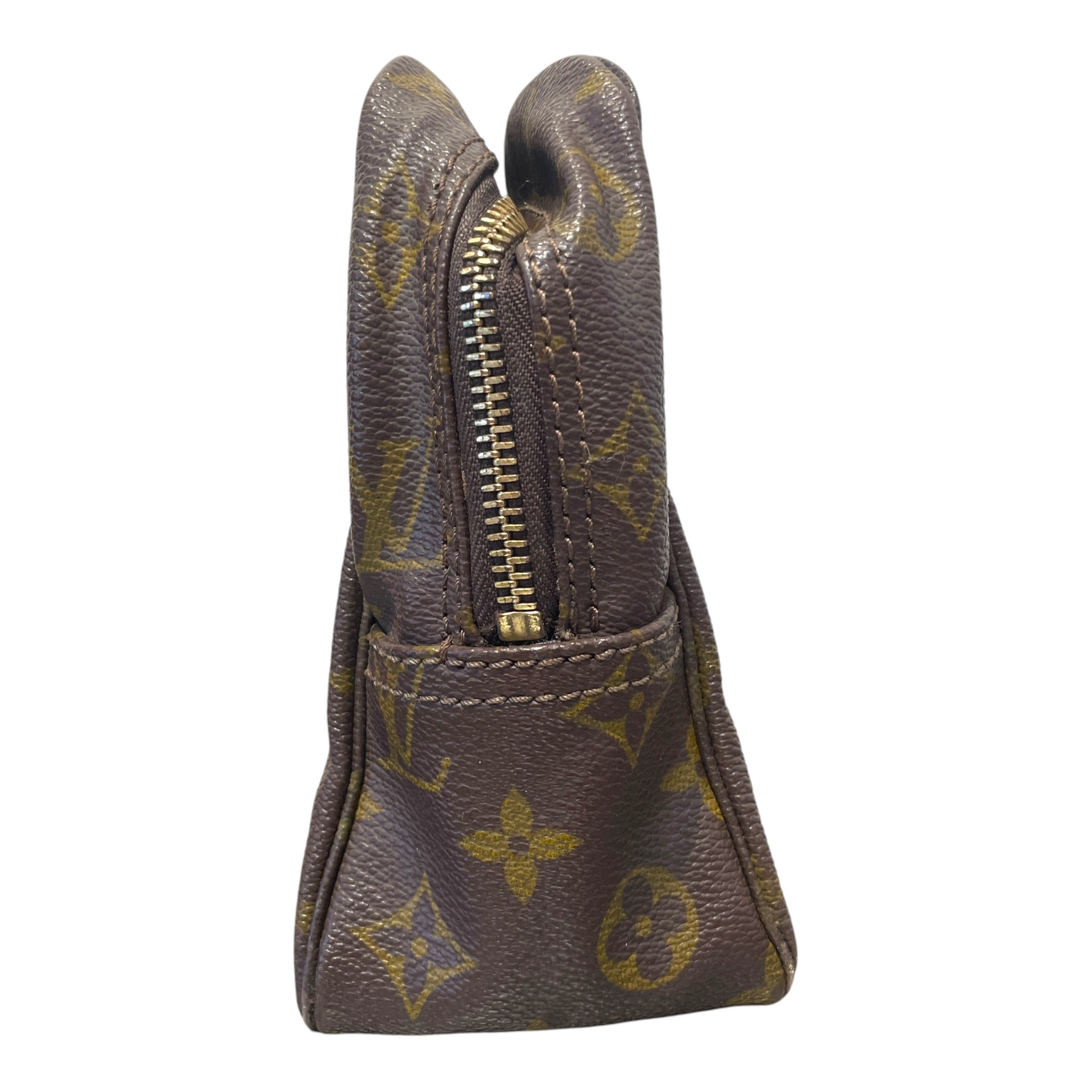 LOUIS VUITTON/Pouch/Monogram/Leather/BRW/Trousse Toilette 28 view 2