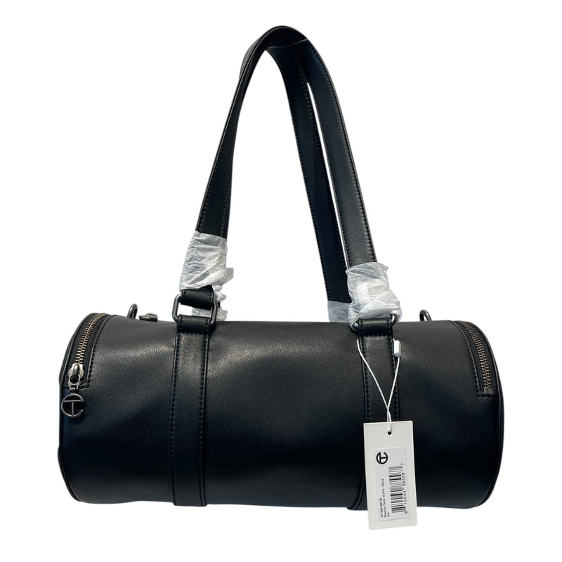 Telfar/Boston Bag/Leather/BLK/MEDIUM DUFFLE
