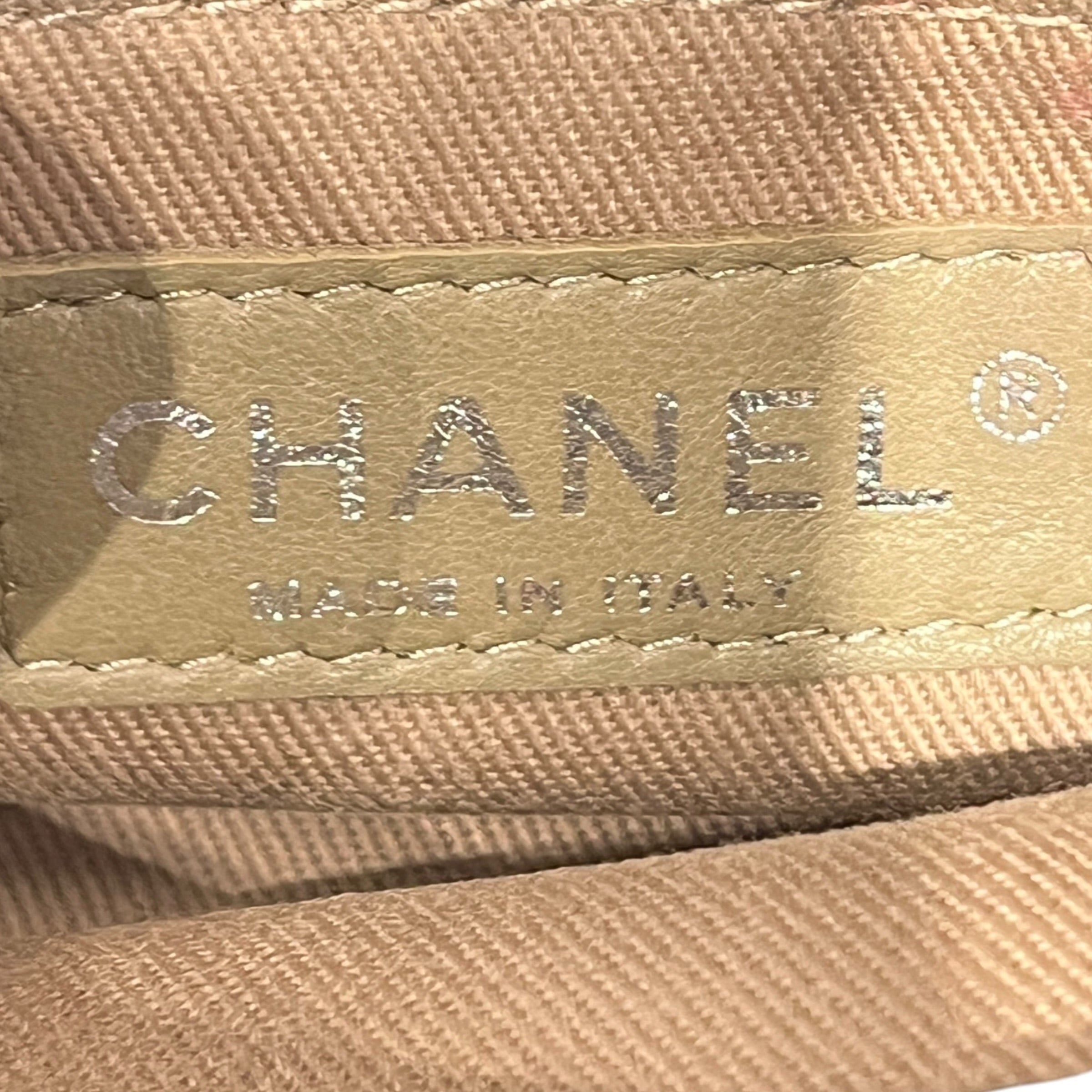 CHANEL/Cross Body Bag/Leather/BLK/MINI SIMPLY CC flap bag view 5