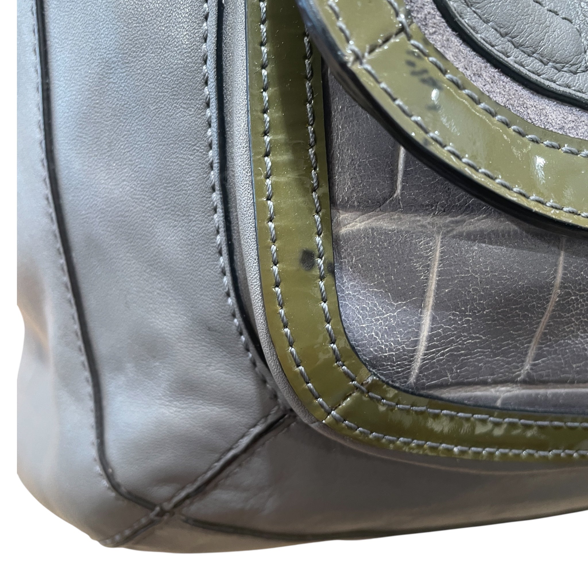 COACH/Hand Bag/Leather/GRY/KRISTIN SPECTATOR HOBO view 6