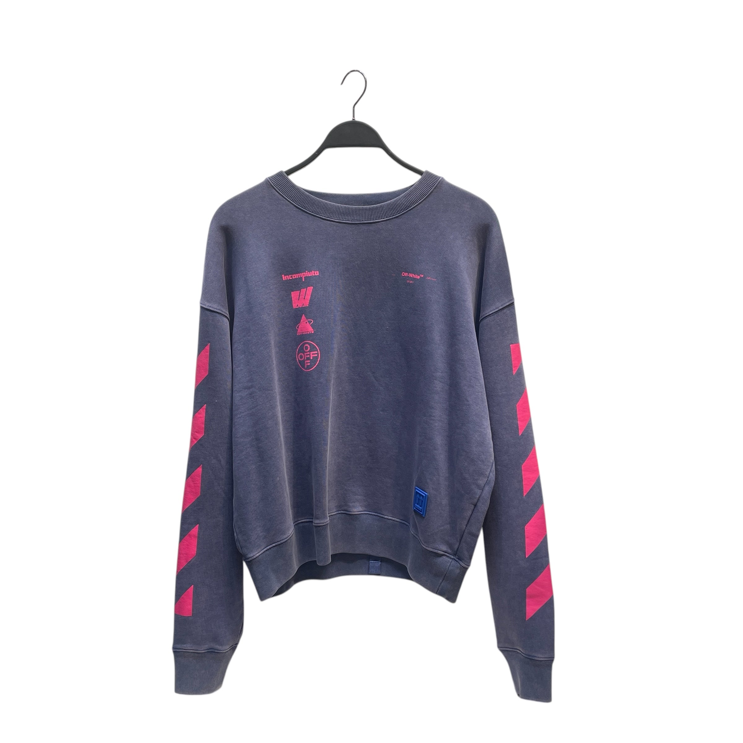 OFF-WHITE/Sweatshirt/M/Cotton/PPL/INCOMPIUTO view 1