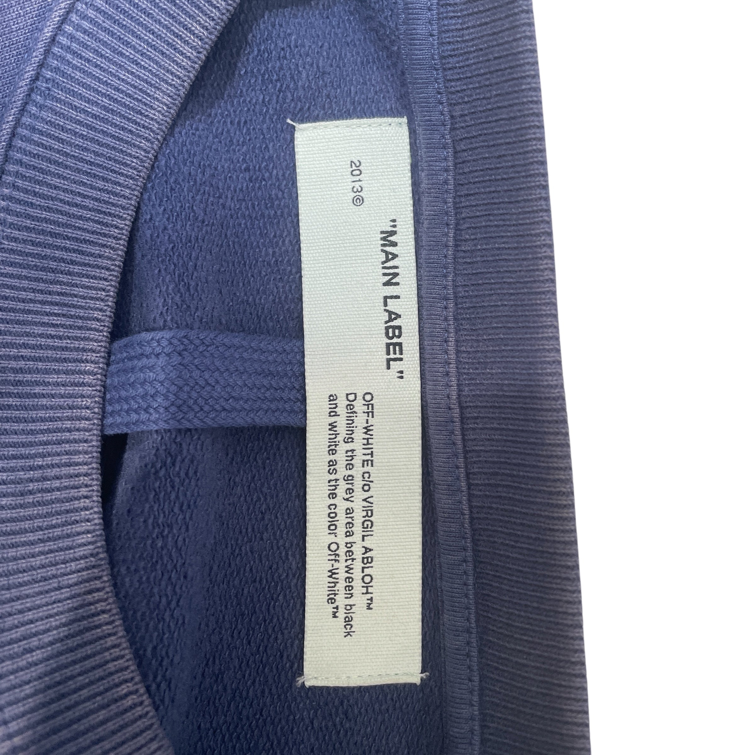 OFF-WHITE/Sweatshirt/M/Cotton/PPL/INCOMPIUTO view 3