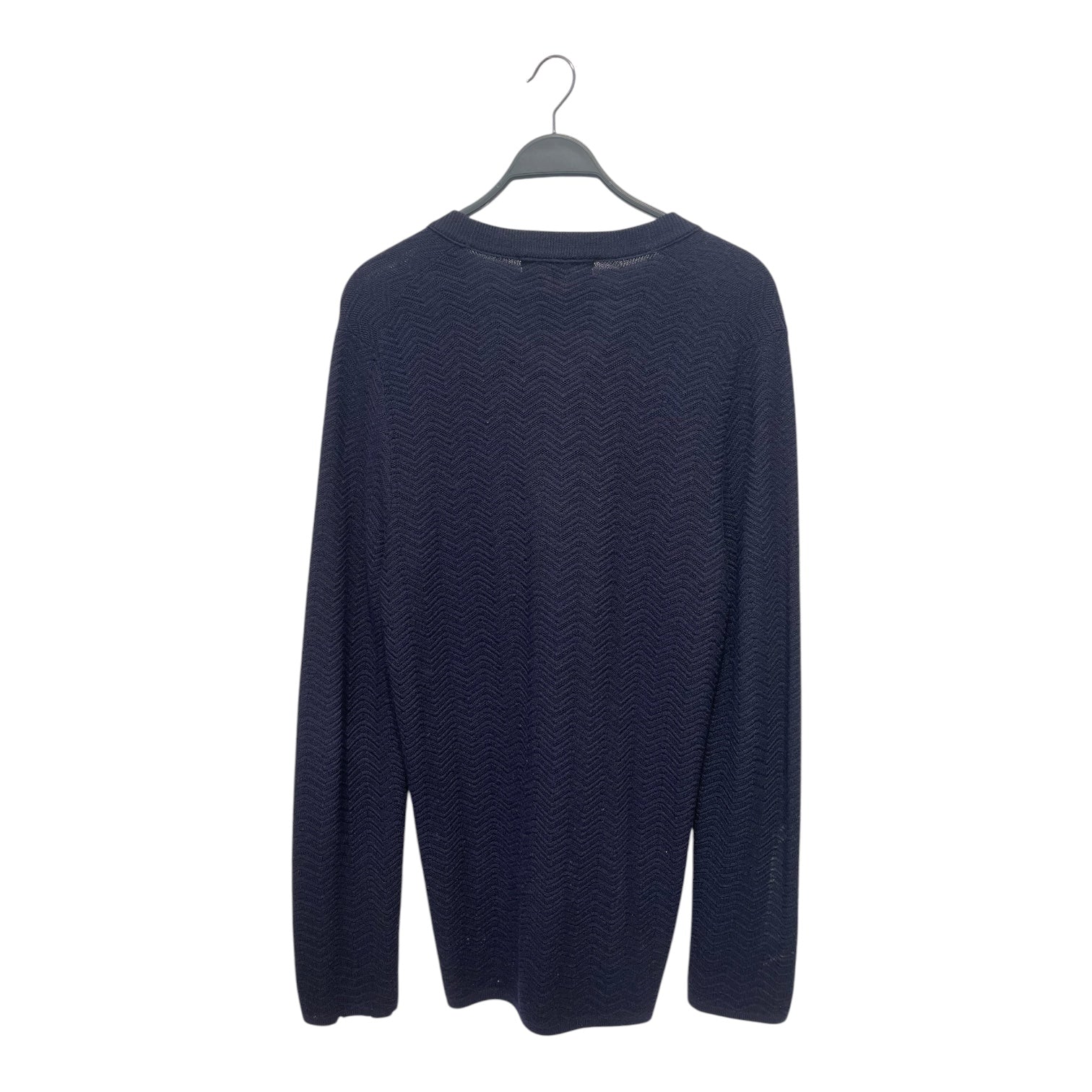 COMME des GARCONS SHIRT/Cardigan/M/Wool/NVY/ view 2