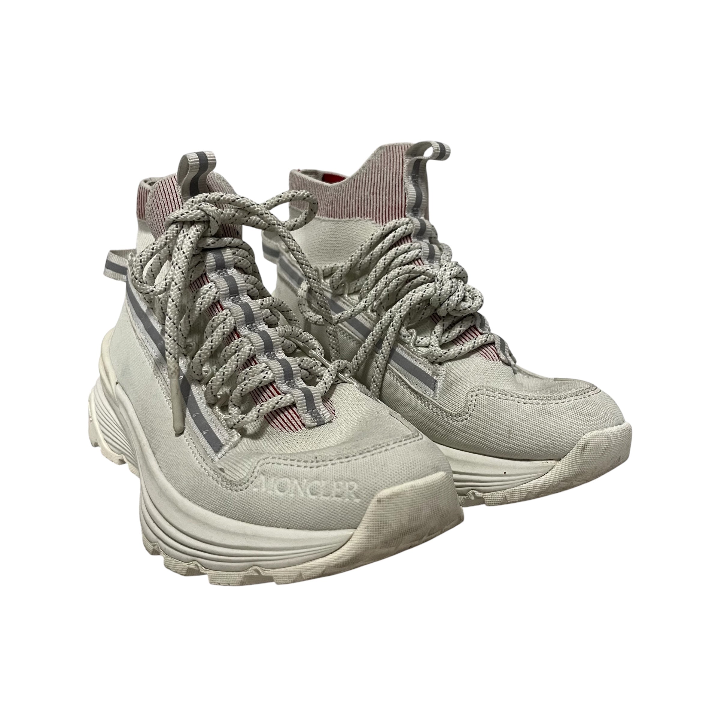 MONCLER/Hi-Sneakers/EU 35/WHT/monte runner view 1