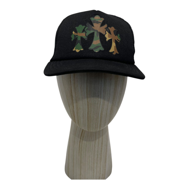 CHROME HEARTS/Hat/Polyester/BLK/