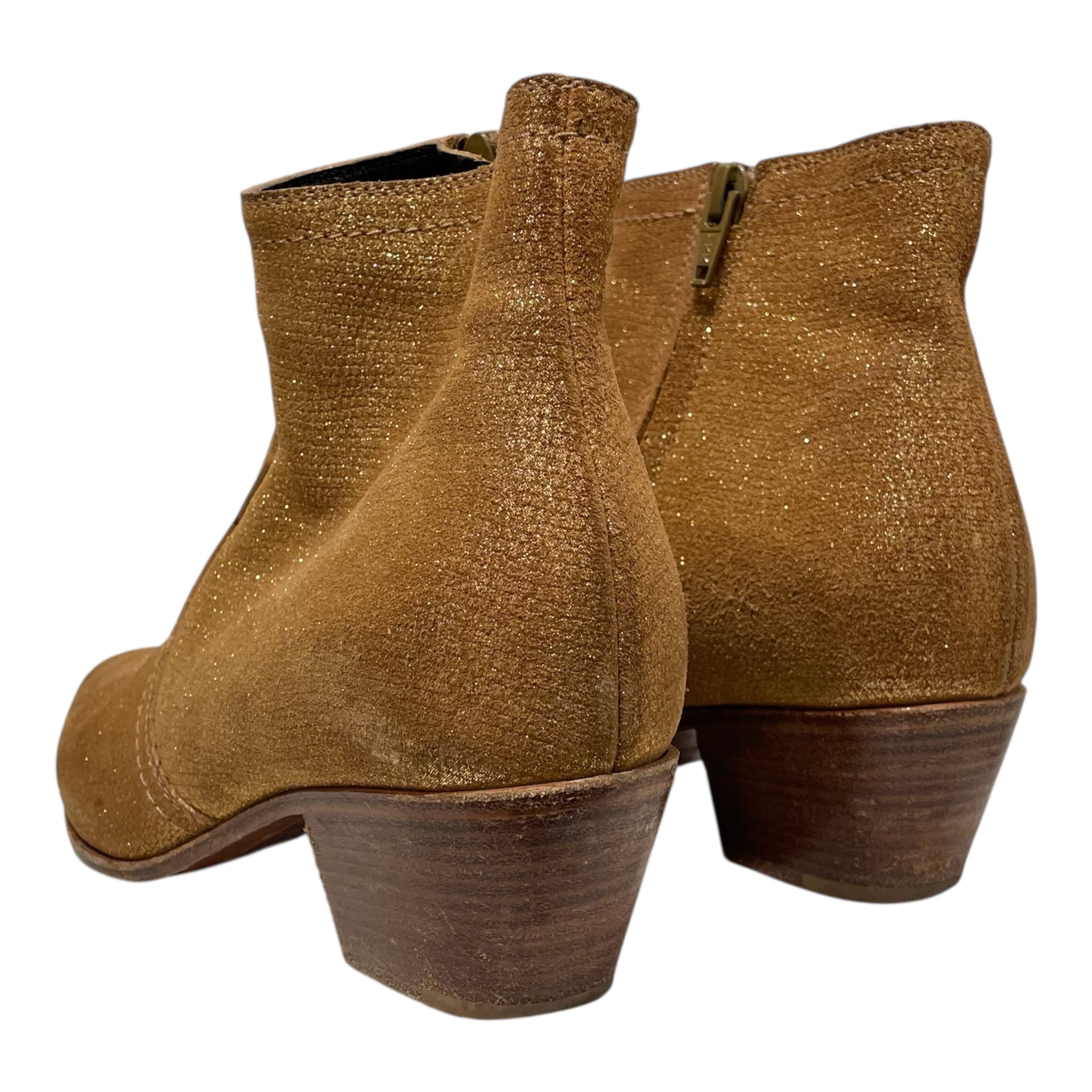 SAINT LAURENT/Boots/EU 36.5/Cotton/GLD/ view 2